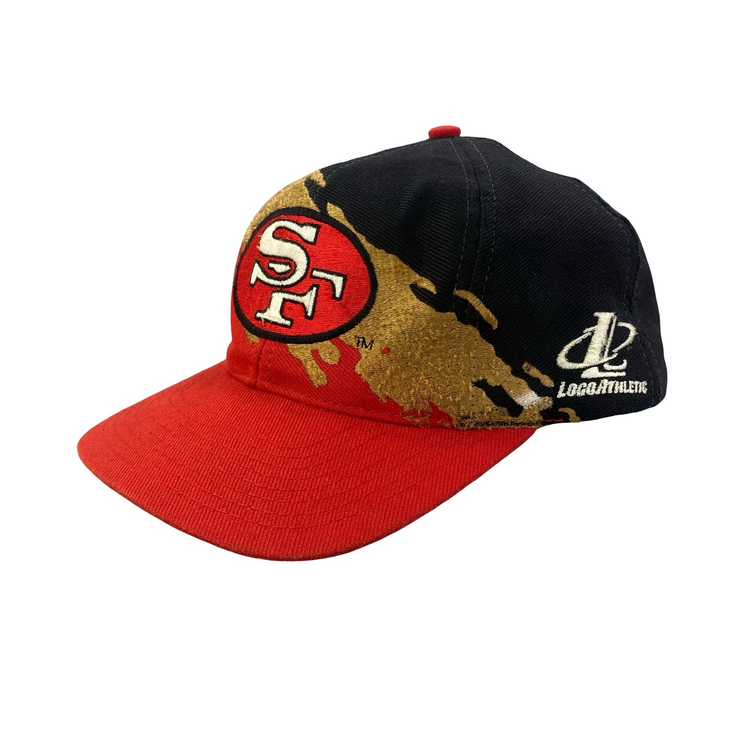 Vintage San Francisco 49ers Logo Athletic Splash Hat