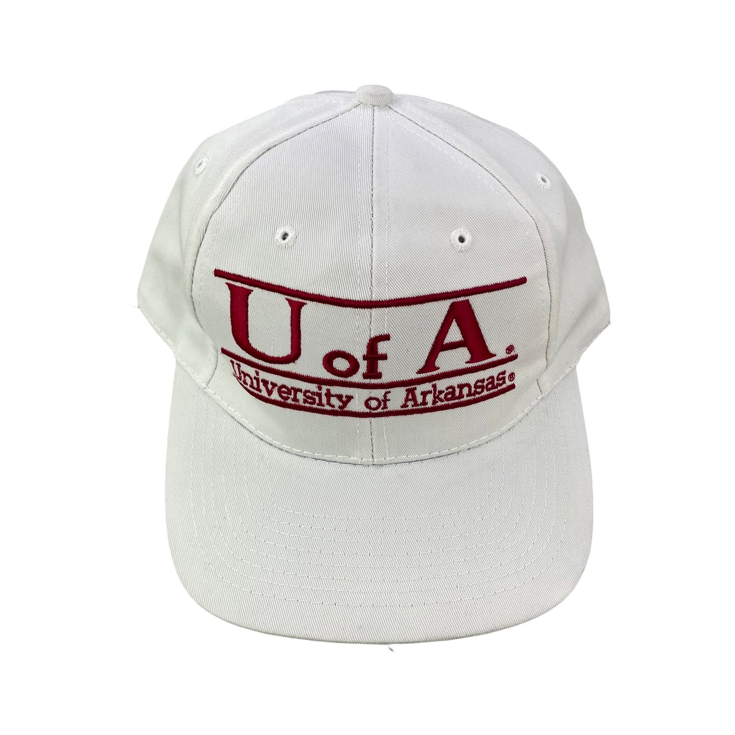 Vintage 90s Arkansas Razorbacks Split Bar College x The Game Hat