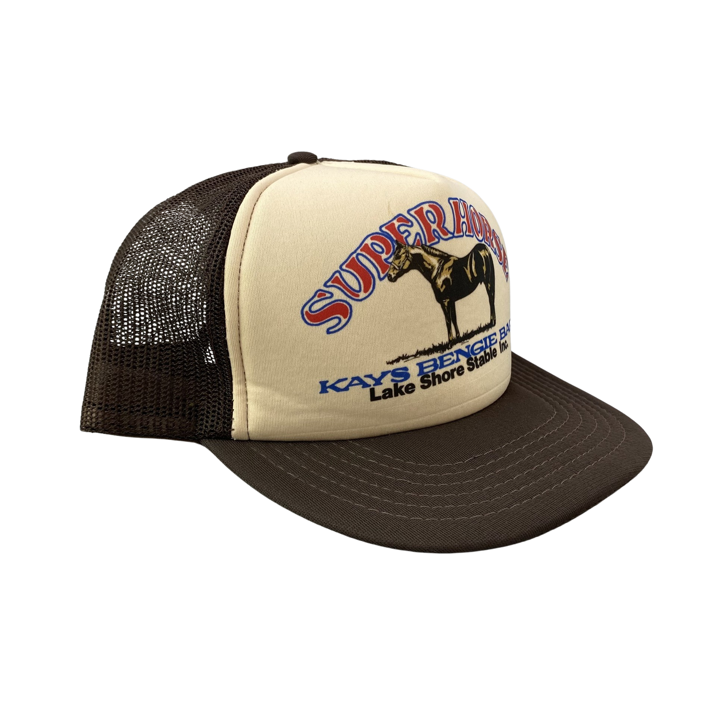 Vintage Trucker Hat - Super Horse / Kay’s Bengie Bar / Lake Shore Stable Inc