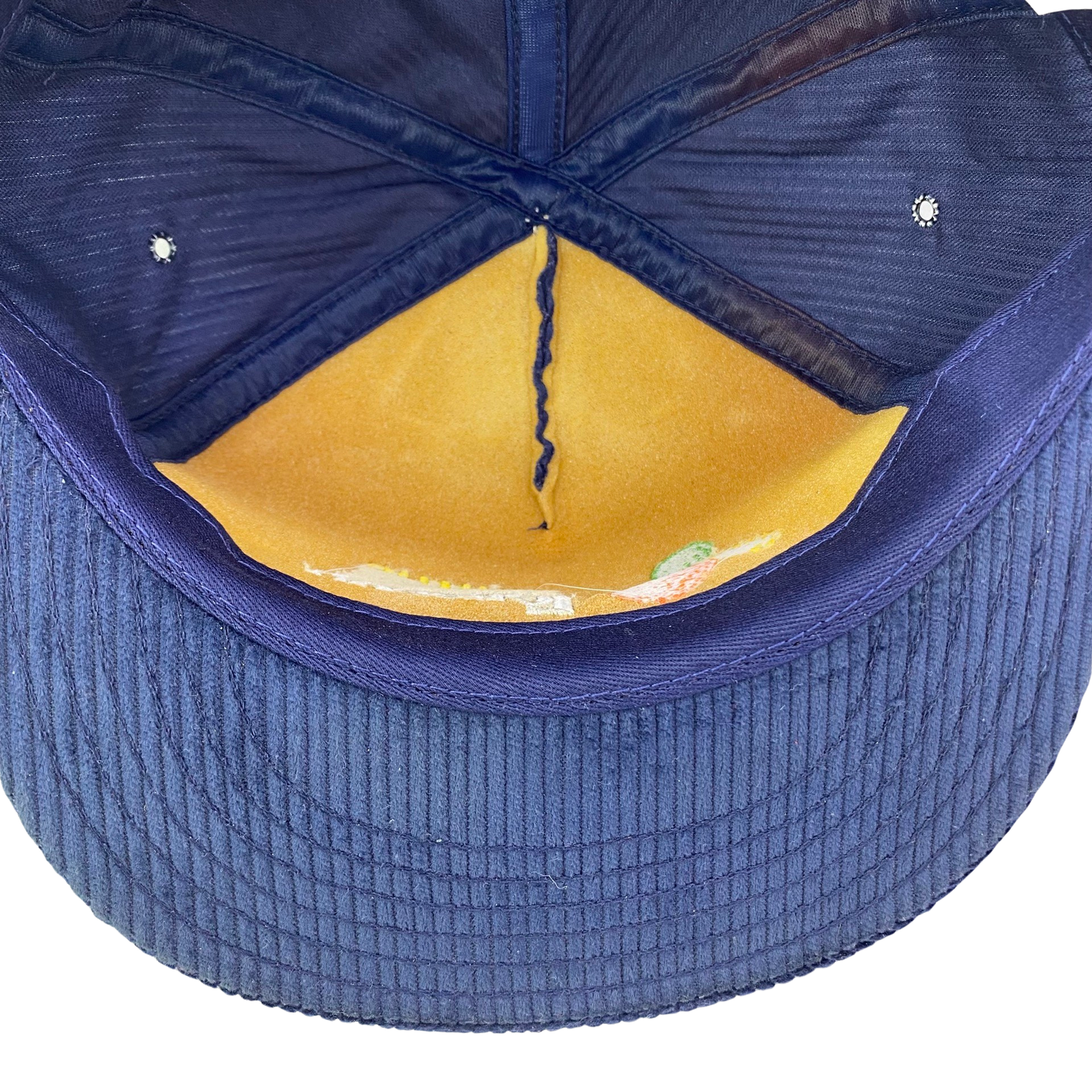 Vintage 80s 90s Citrus Lorsban Corduroy Hat - B