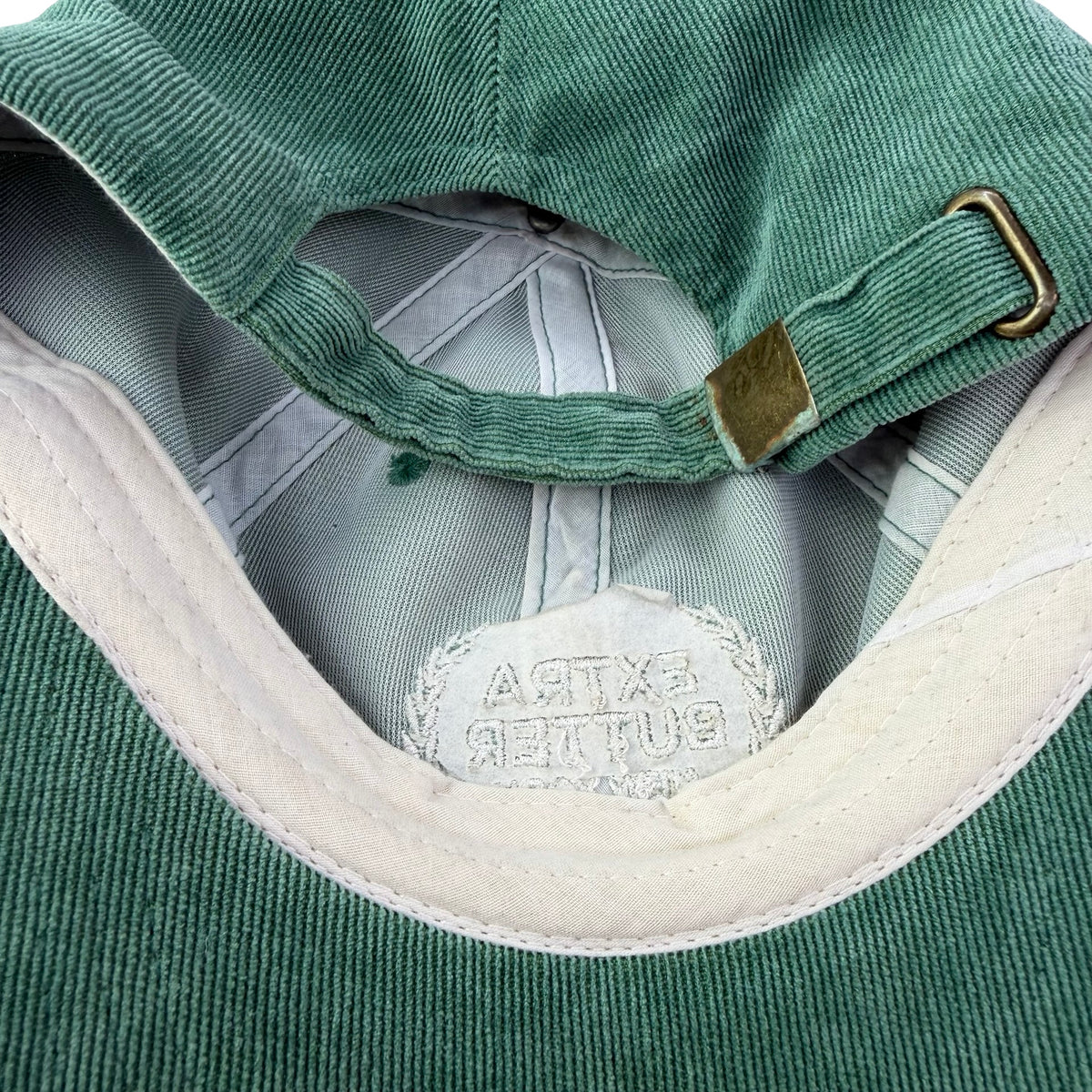 Extra Butter New York Green Corduroy Hat