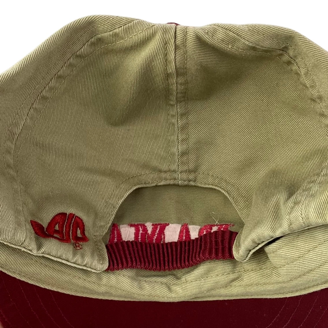Vintage 90s Alabama Crimson Tide College Hat
