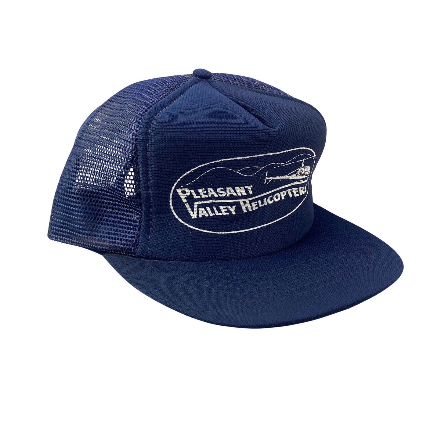 Vintage Pleasant Valley Helicopters Trucker Hat