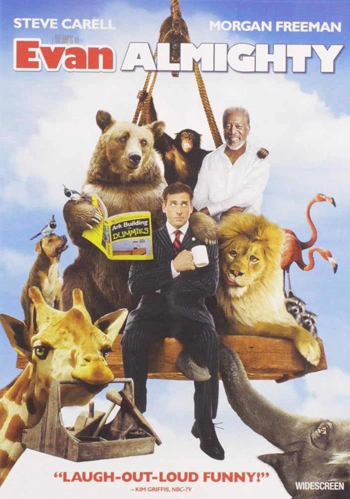2000s Evan Almighty (2007) Steve Carell & Morgan Freeman Movie Promo Hat