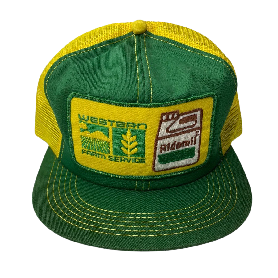 Vintage 70s Western Farm Services x Ridomil Hat