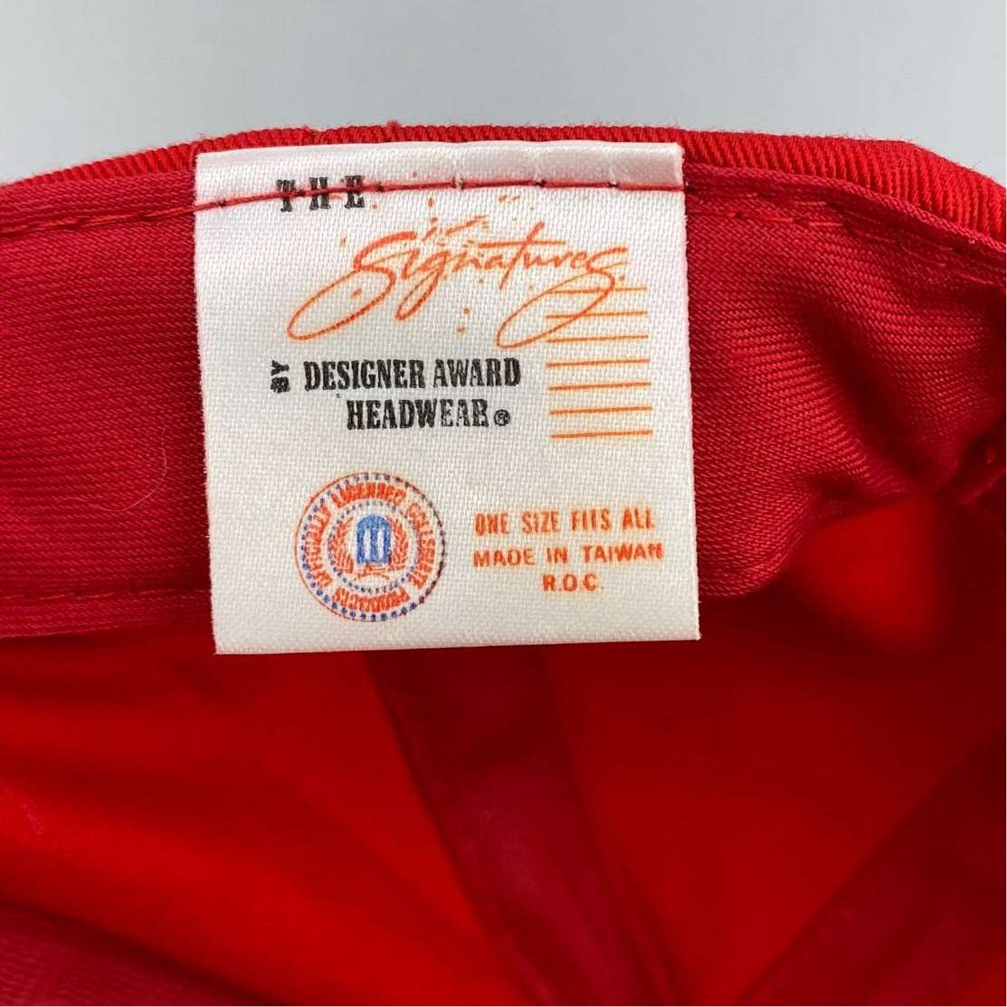 Vintage 90s Wisconsin Badgers Signature Hat