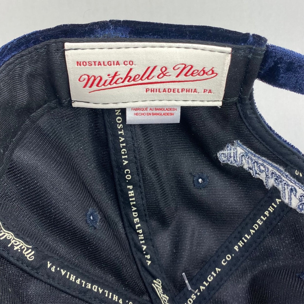 Mitchell & Ness Velour Dad Hat