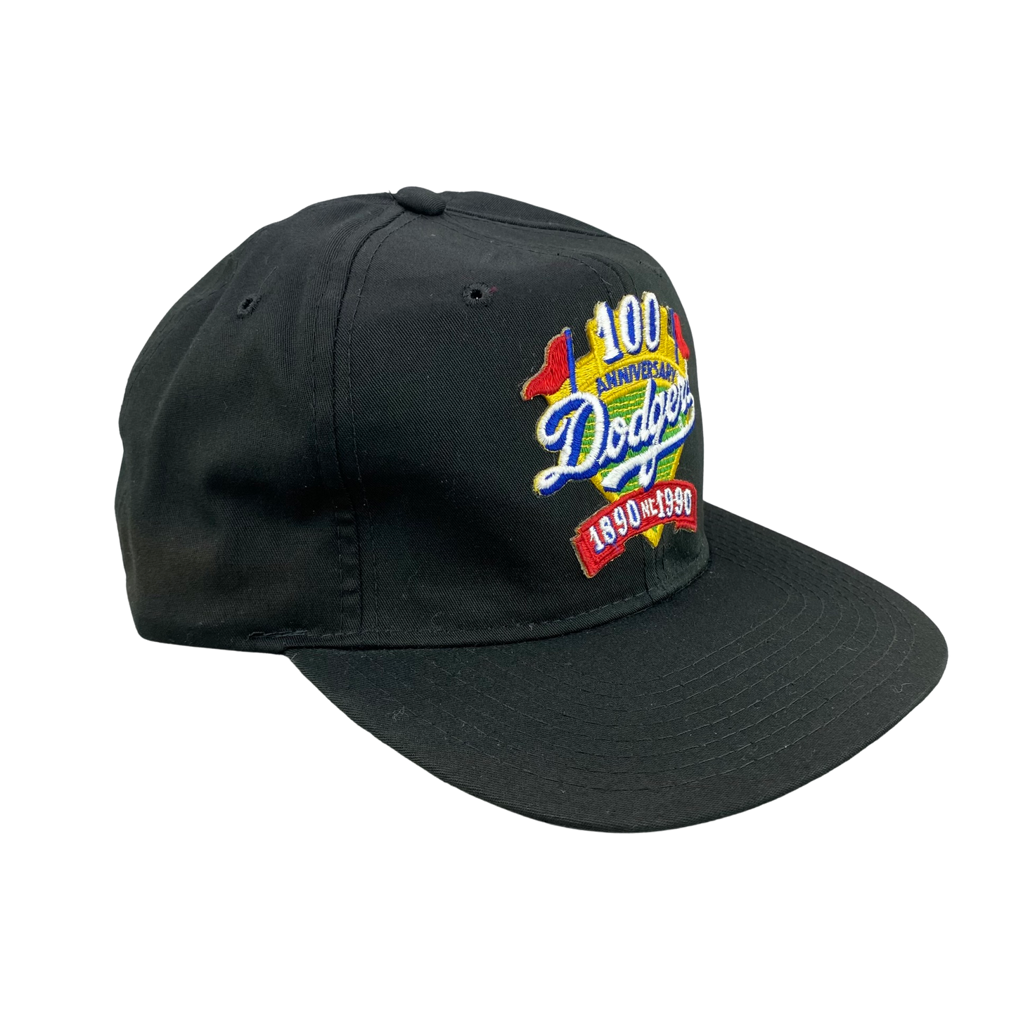 Vintage 90s LA Dodgers 100th Anniversary Hat