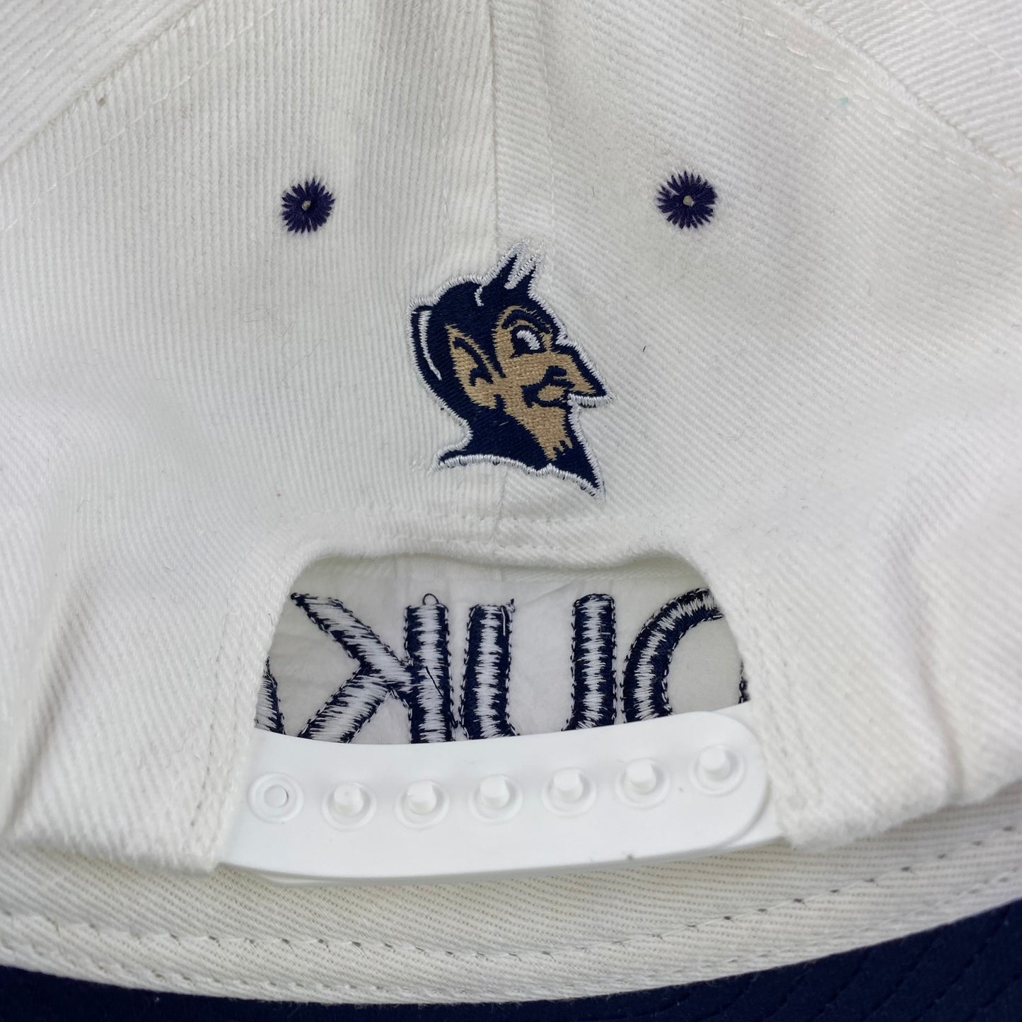 Vintage 90s Duke Blue Devils College Spellout Hat