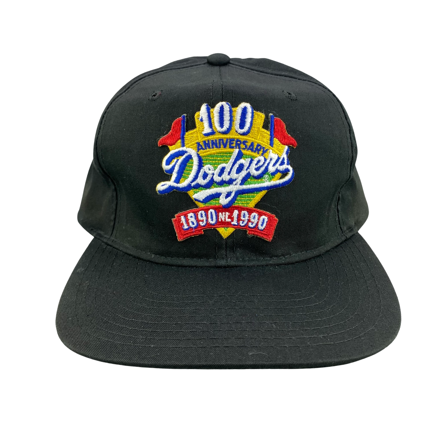 Vintage 90s LA Dodgers 100th Anniversary Hat