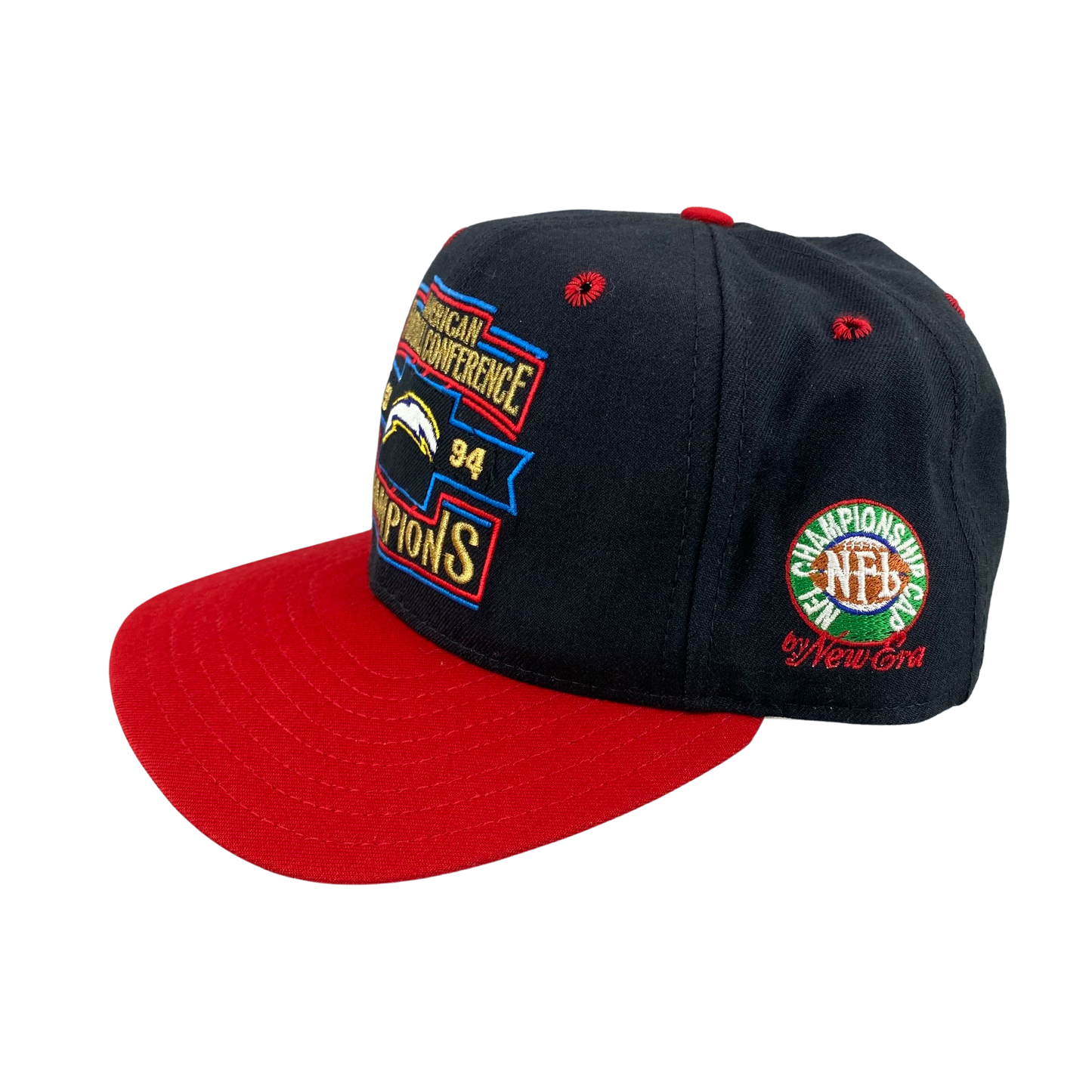 Vintage 90s San Diego Chargers AFC Champions (1994) Hat