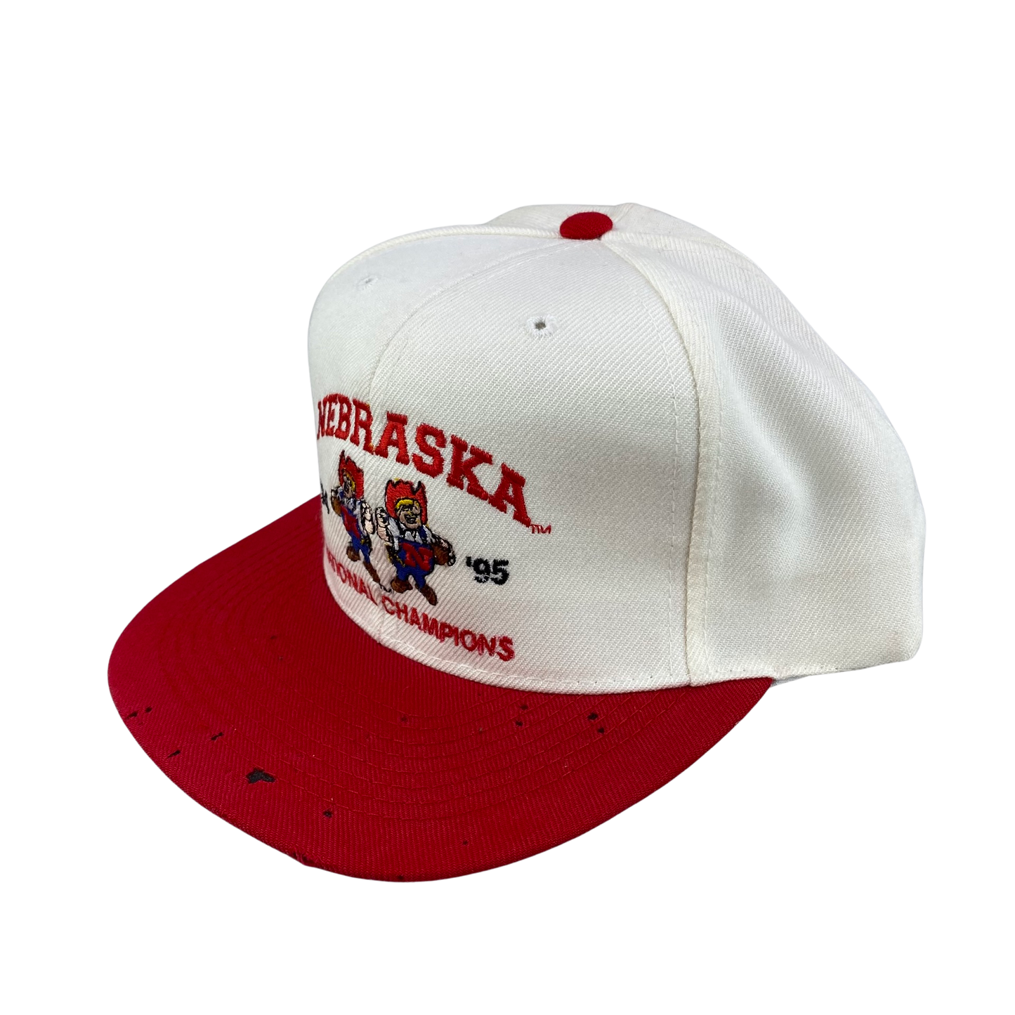 Vintage 90s Nebraska Huskers College Football Hat