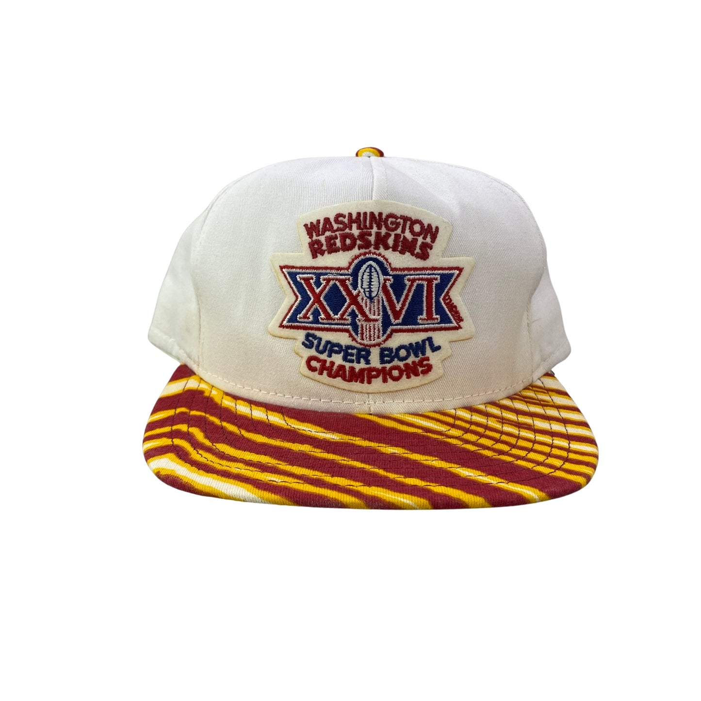 Vintage 90s 1991 Washington Redskins Super Bowl XXVI Champions Hat