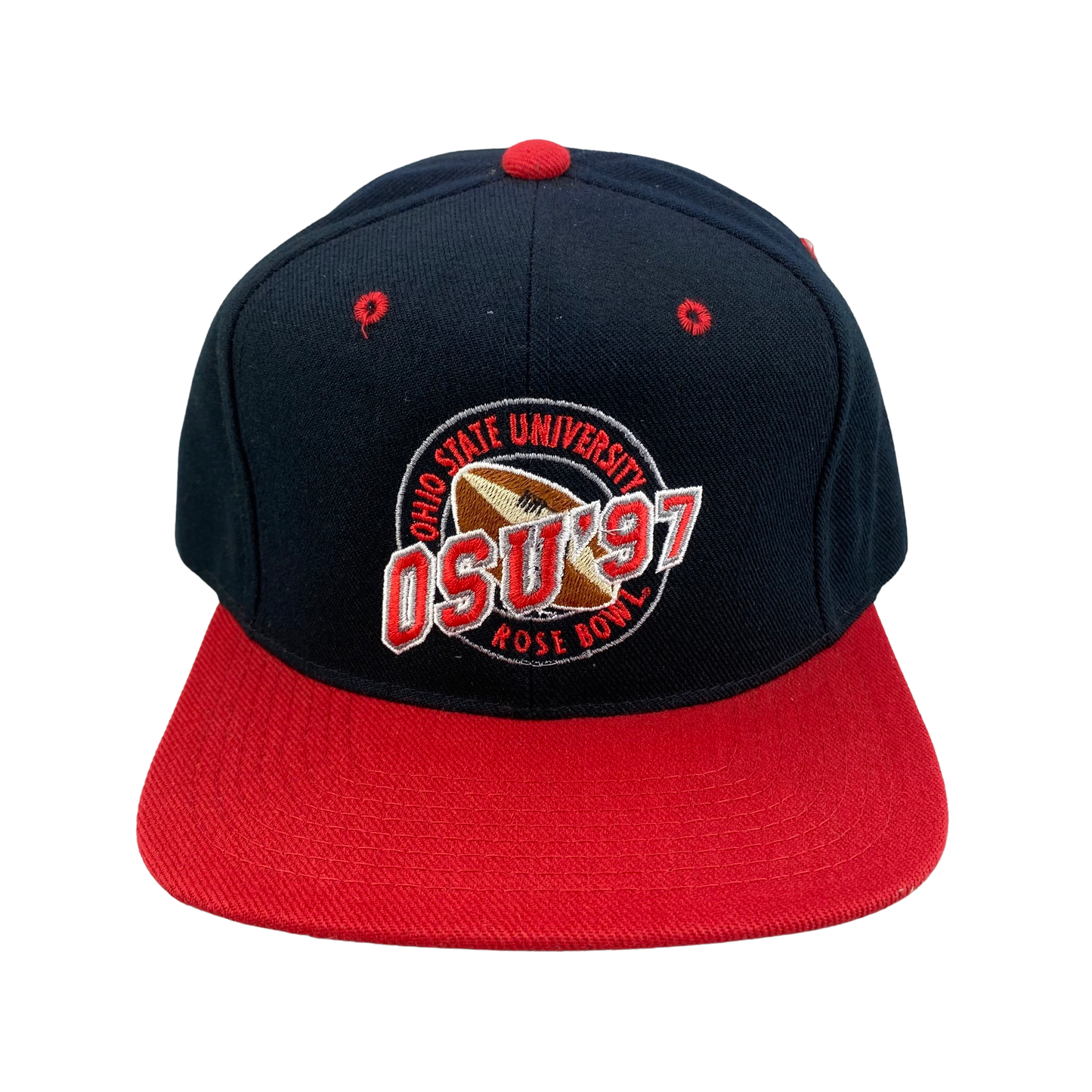Vintage 90s Ohio St Buckeyes (OSU) Rose Bowl College Football Hat