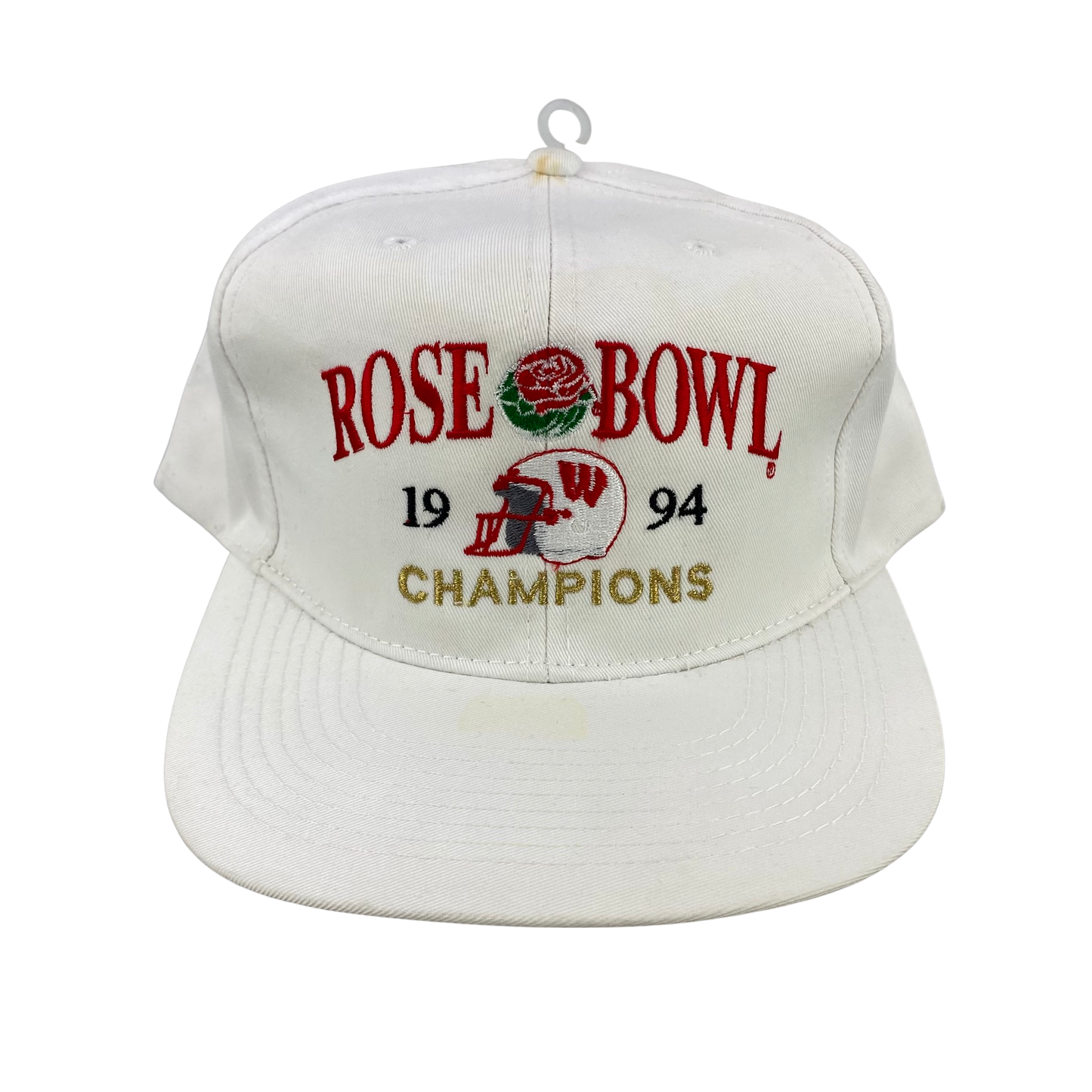 Vintage 90s Wiconsin Badgers 1994 Rose Bowl College Football Hat