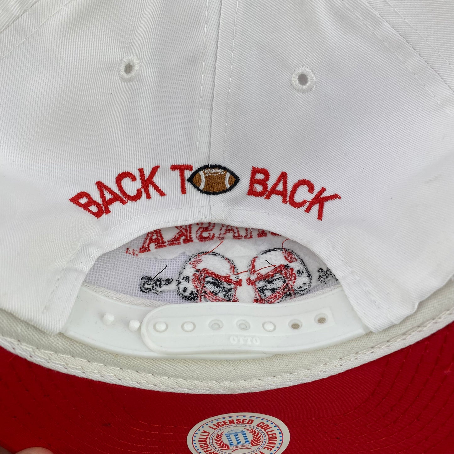 Vintage 90s Nebraska Huskers College Football Hat