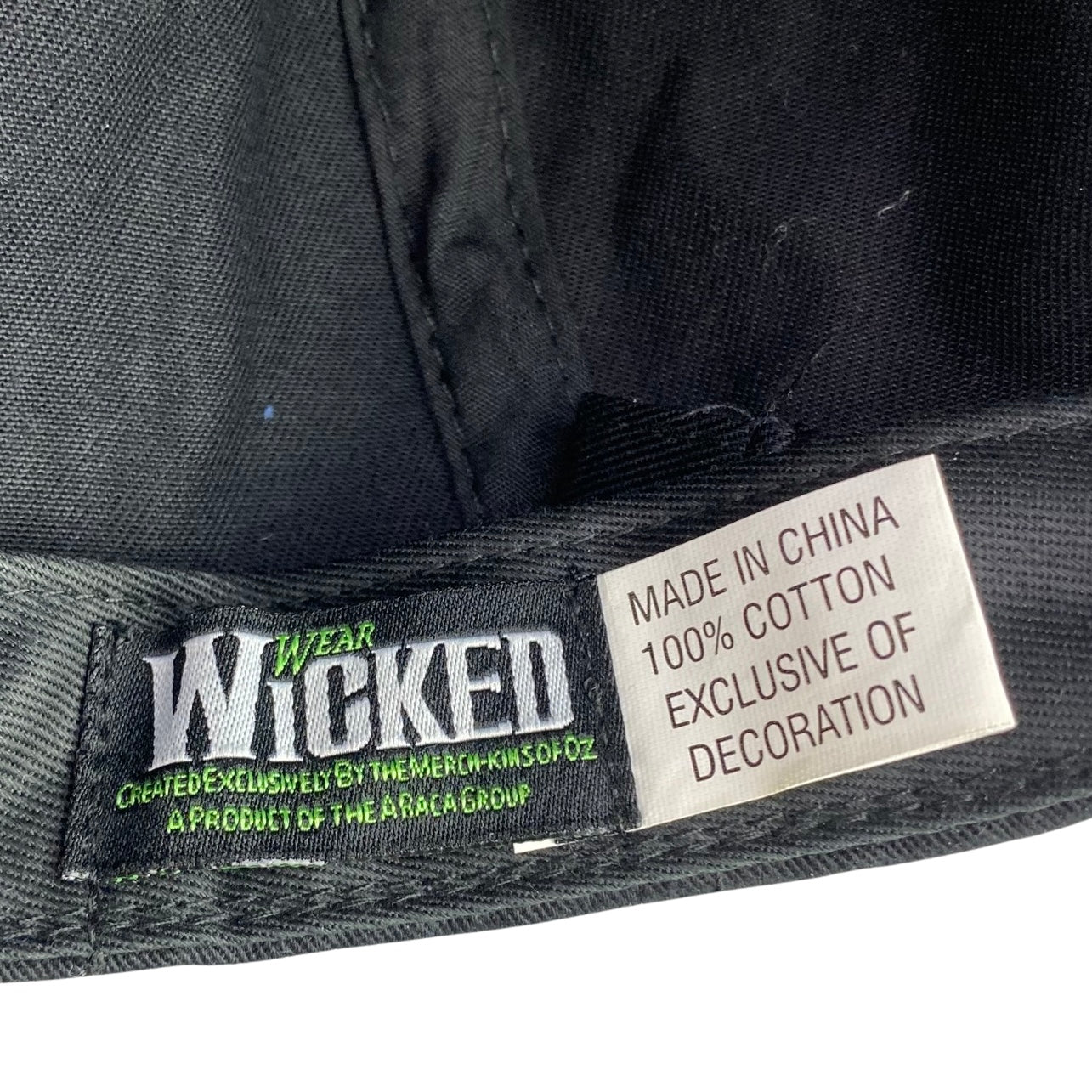 Wicked The Musical Play Dad Hat