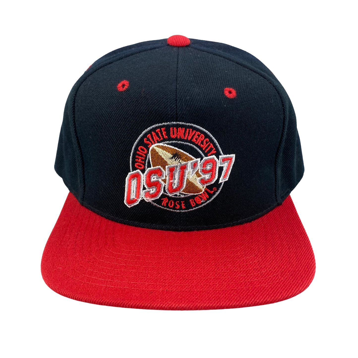 Vintage 90s Ohio St Buckeyes (OSU) Rose Bowl College Football Hat