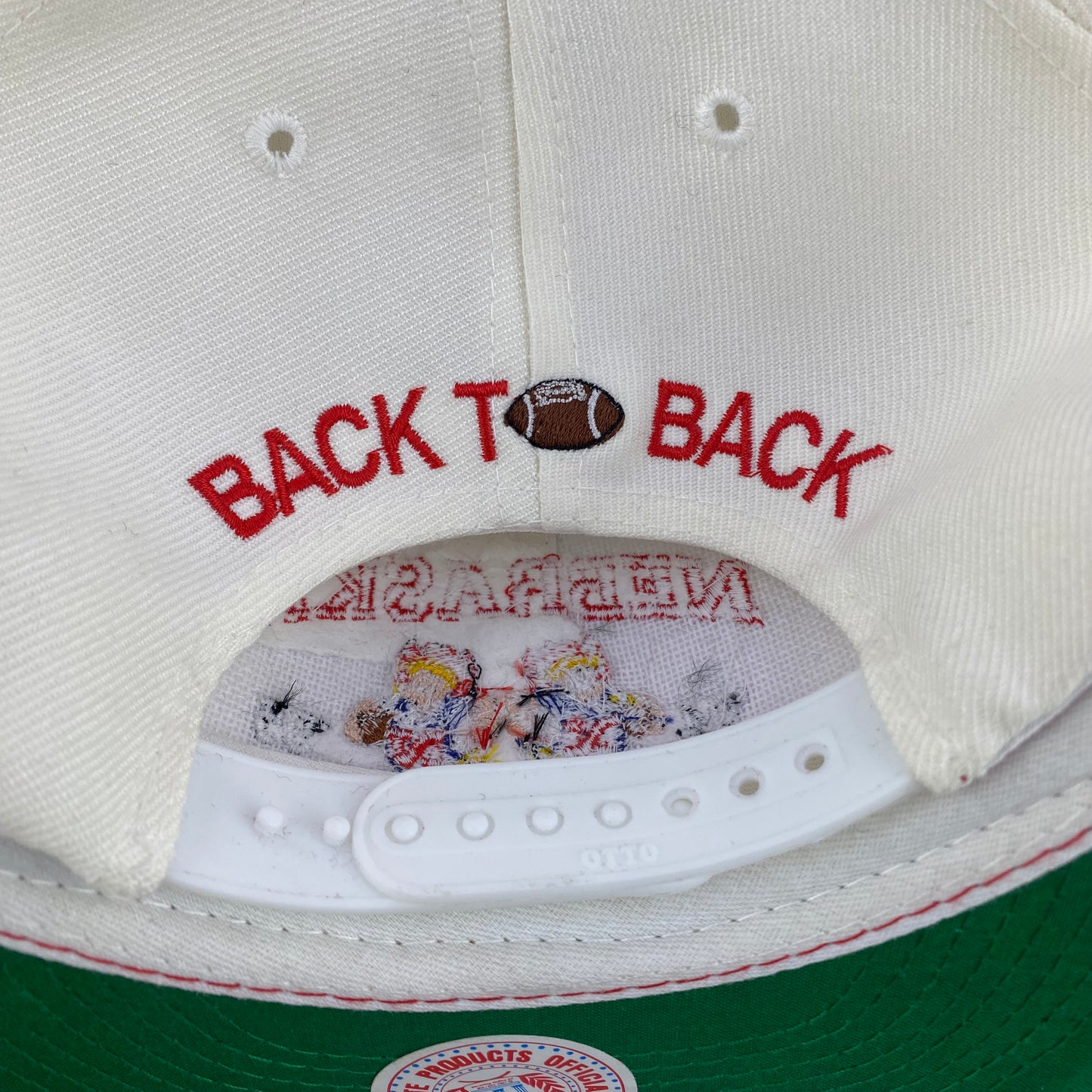 Vintage 90s Nebraska Huskers College Football Hat