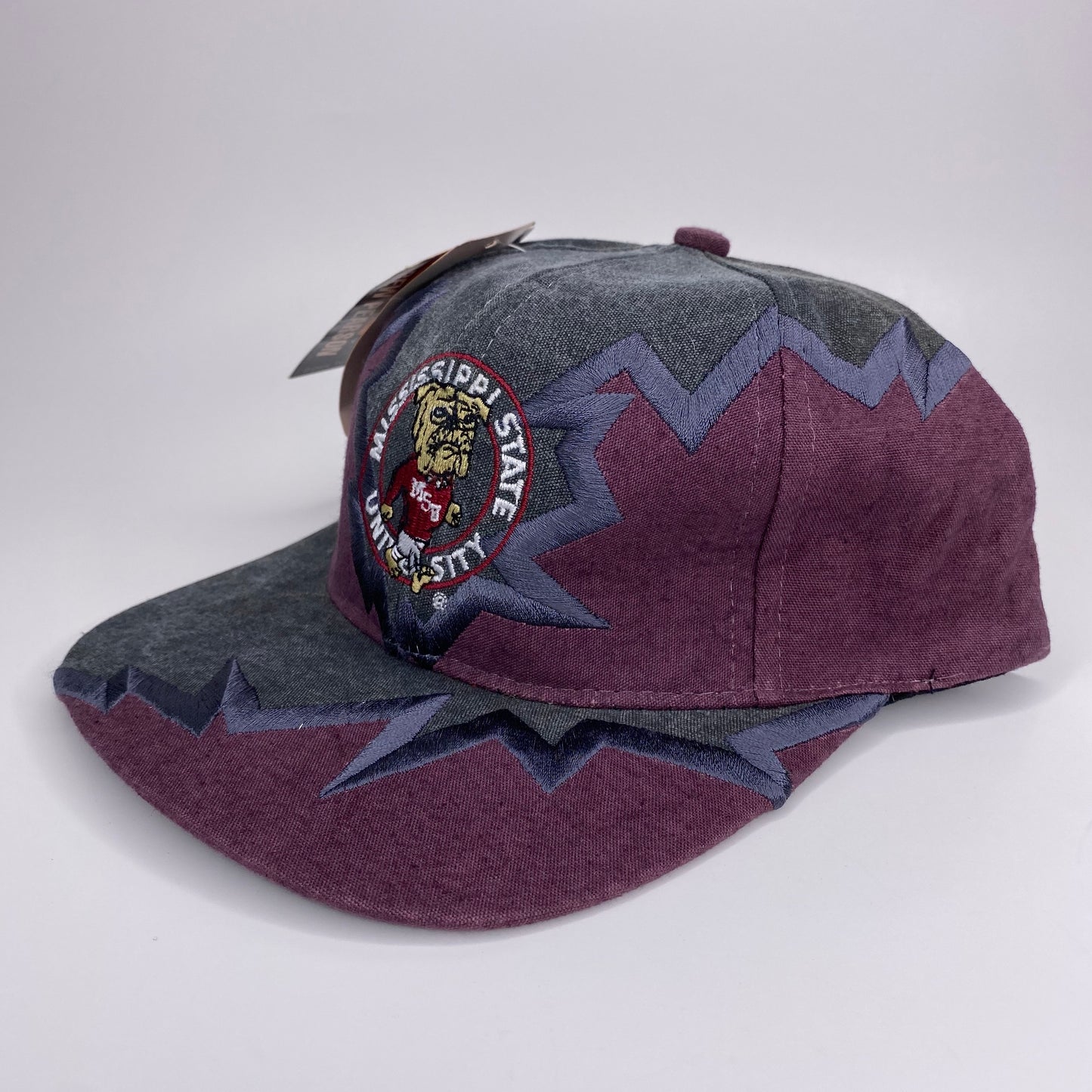 Vintage 90s Mississippi St Bulldogs Drew Pearson Hat