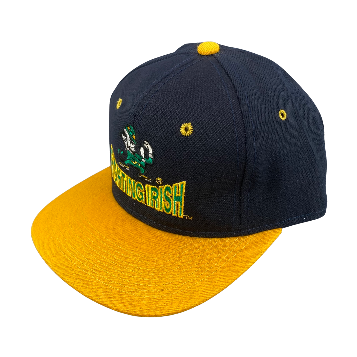 Vintage Notre Dame Fighting Irish College Hat - Size 6 7/8