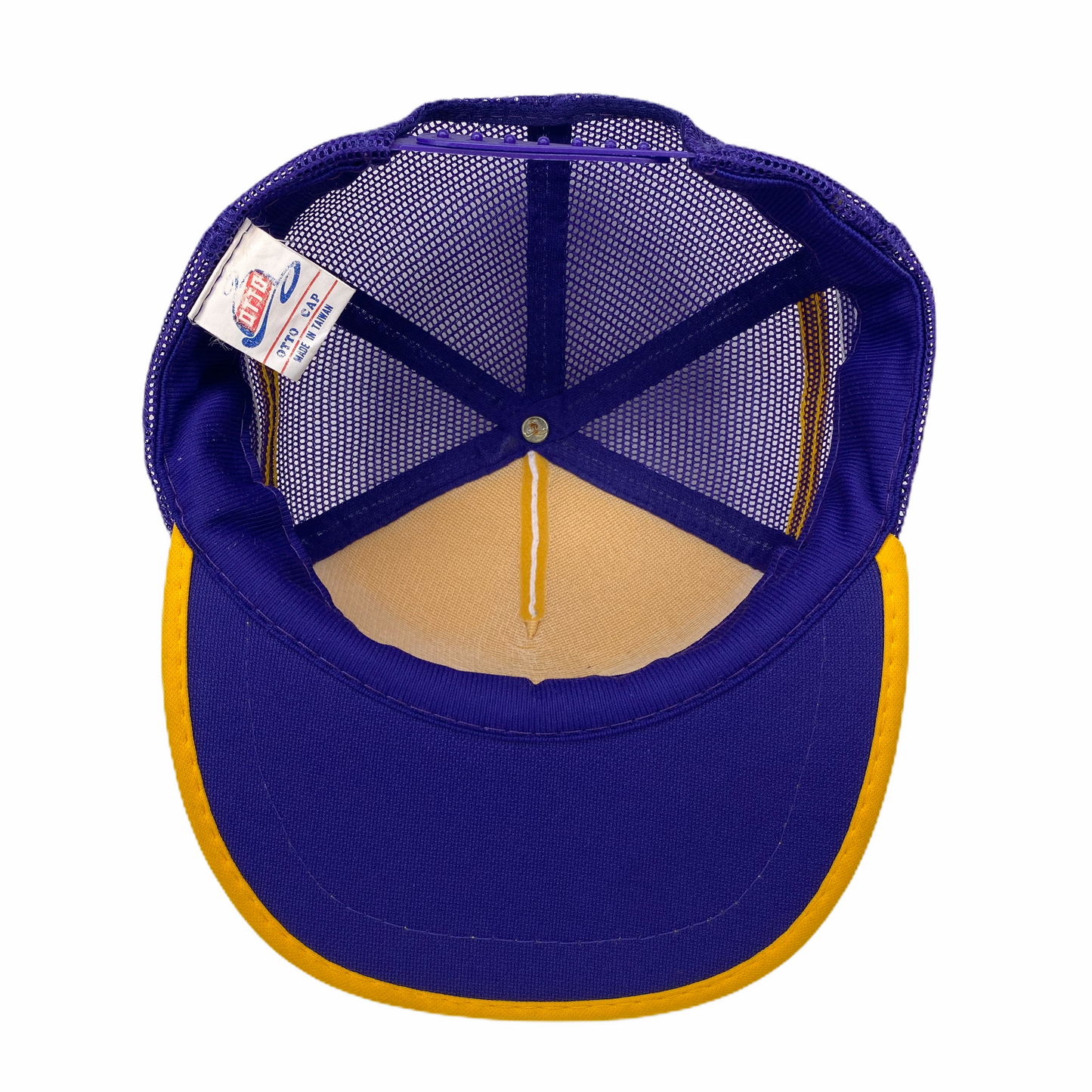Vintage 1980s Los Angeles Lakers “LA’s Classic 6-Pack” Three Stripes Caricature Hat