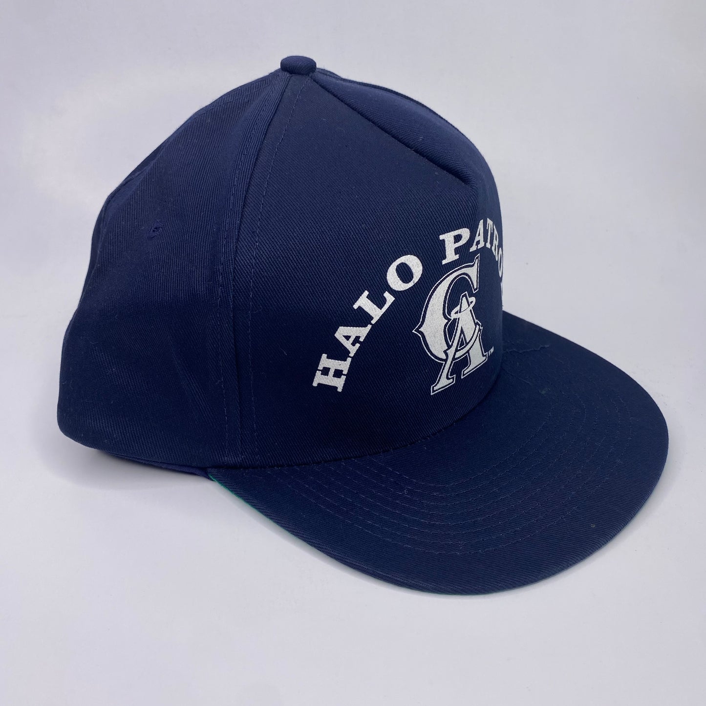 Vintage 90s California Angels Halo Patrol Hat