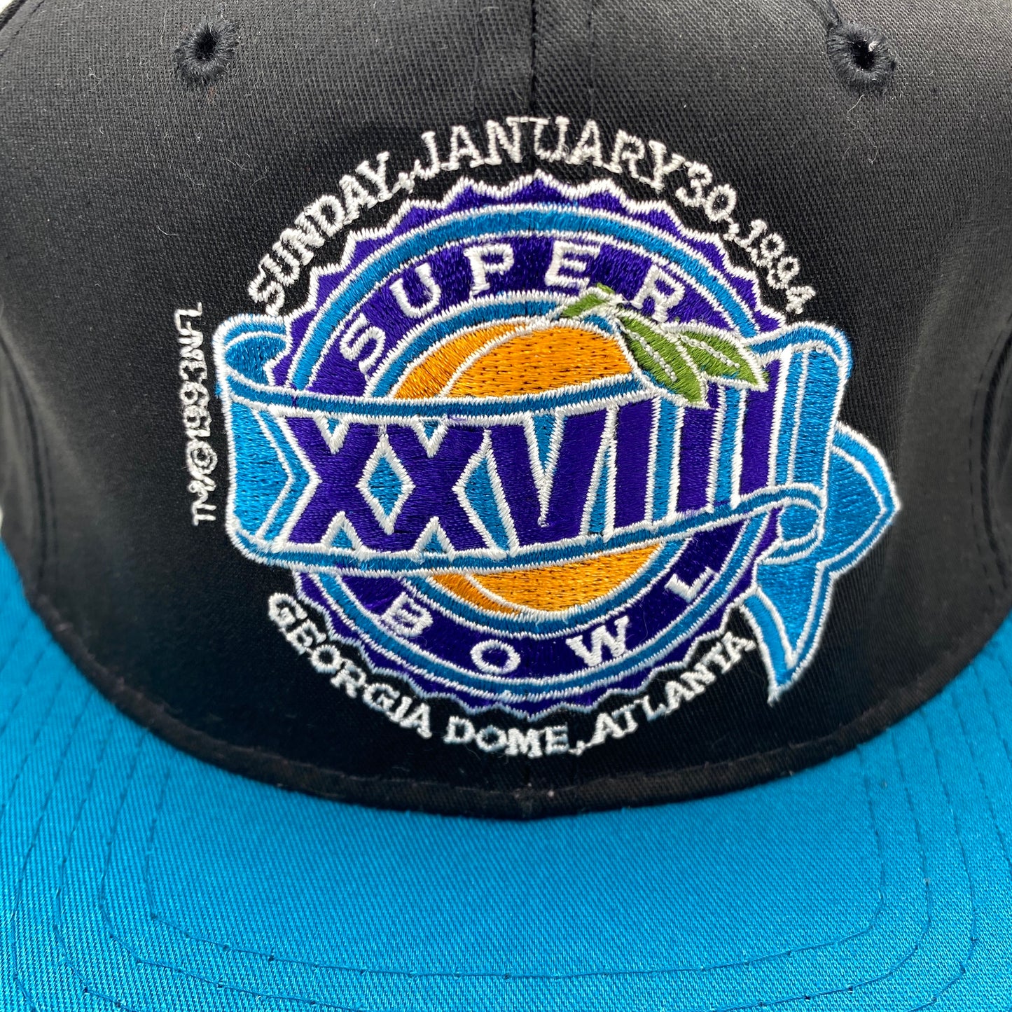Vintage 1994 Super Bowl XXVIII Georgia Dome Atlanta Hat