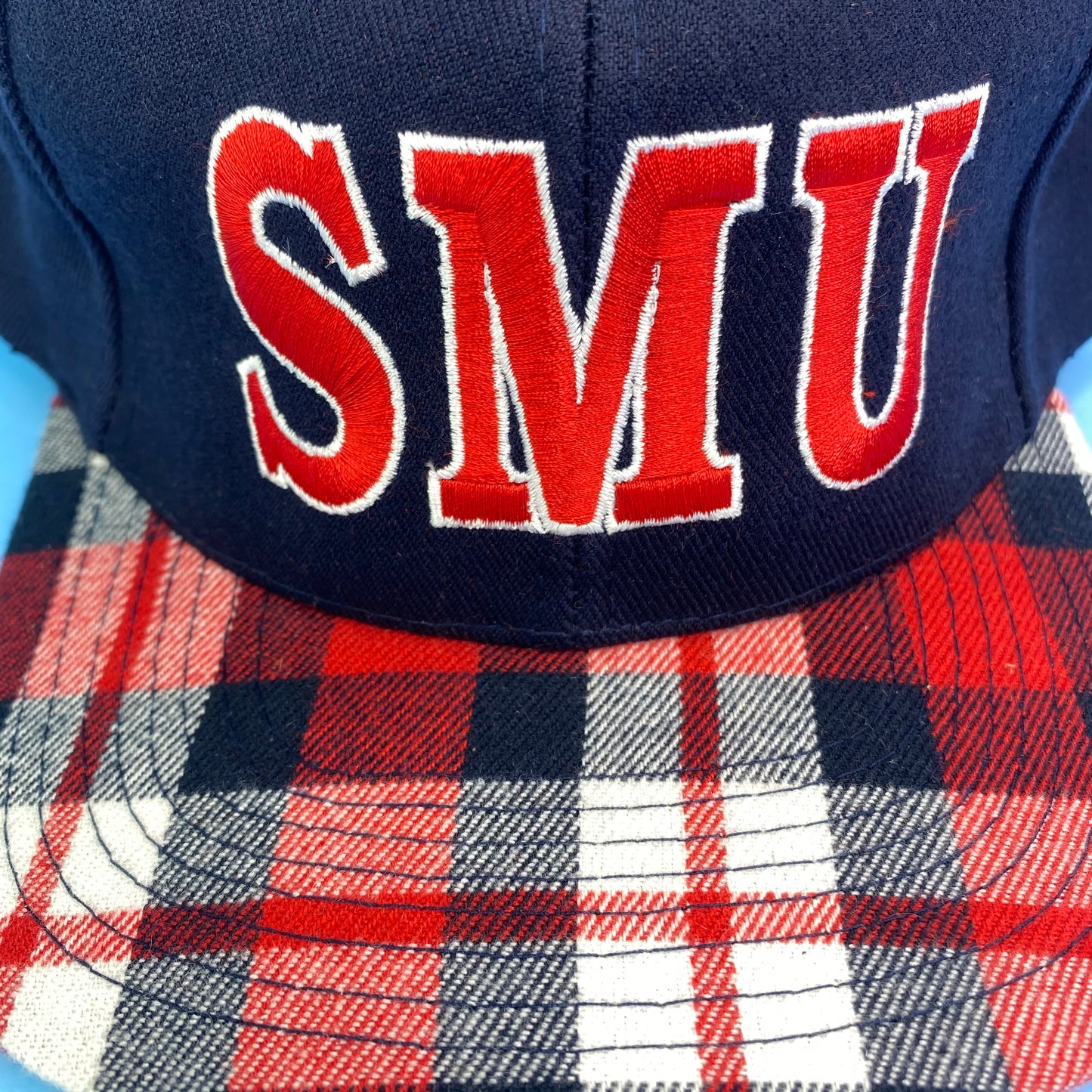 Vintage 90s SMU Southern Methodist University Hat