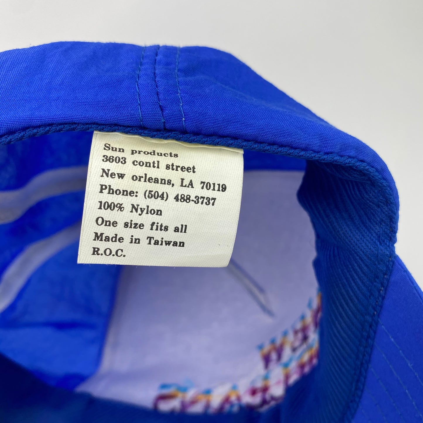 Vintage 90s New Orleans Louisiana Neon Hat