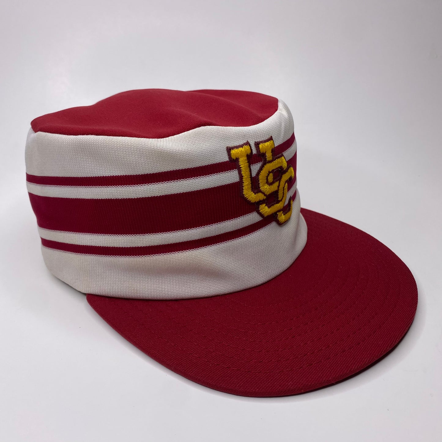 Vintage 80s USC Trojans Pillbox Hat