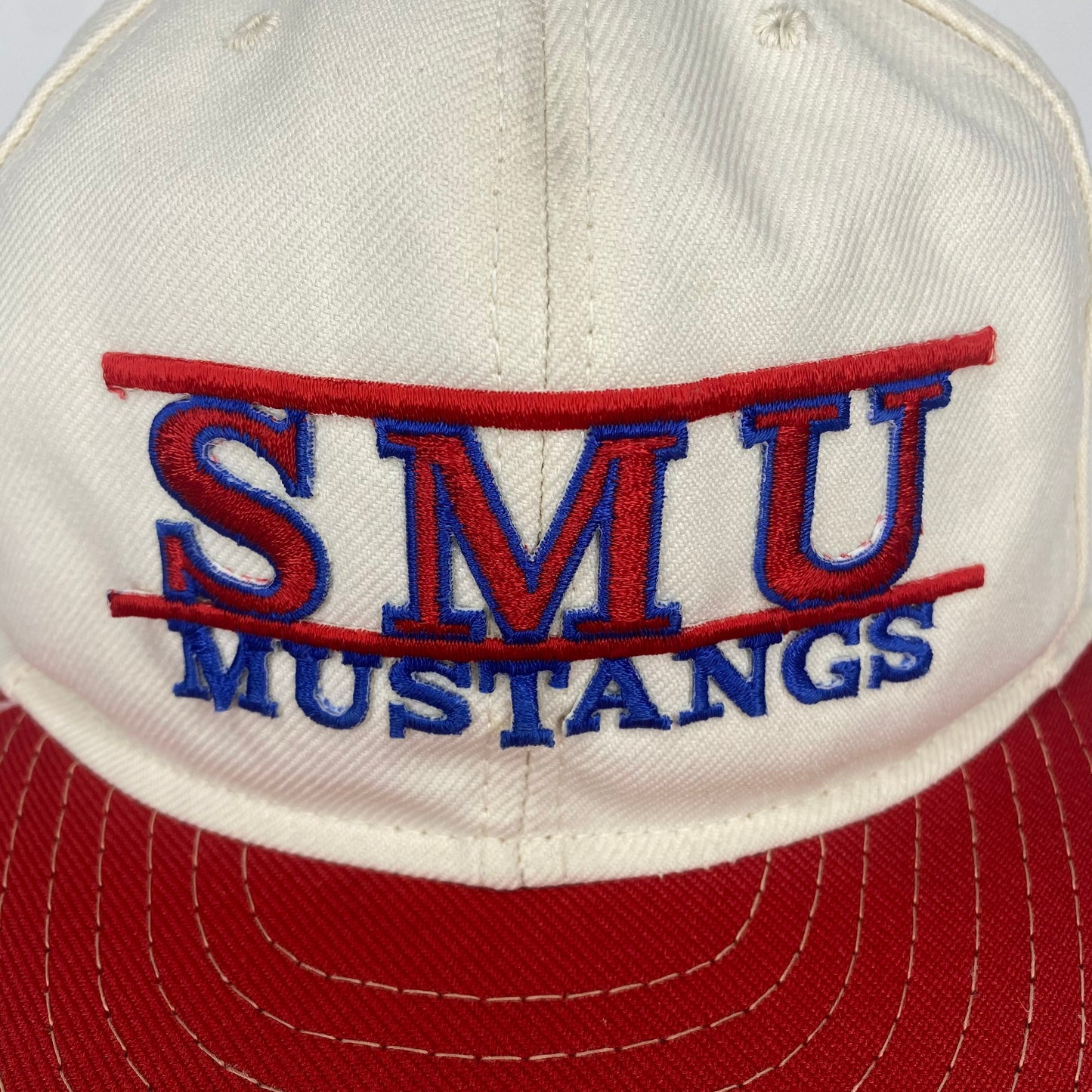 Vintage 90s Southern Methodist University SMU Mustangs Hat