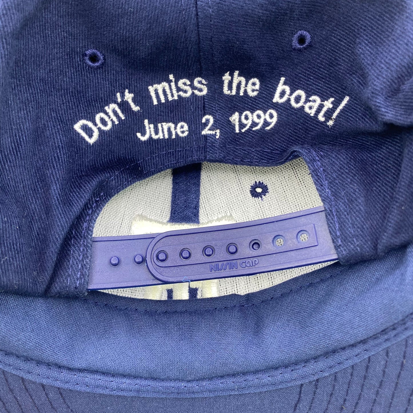 Vintage Don’t Miss the Boat Hat