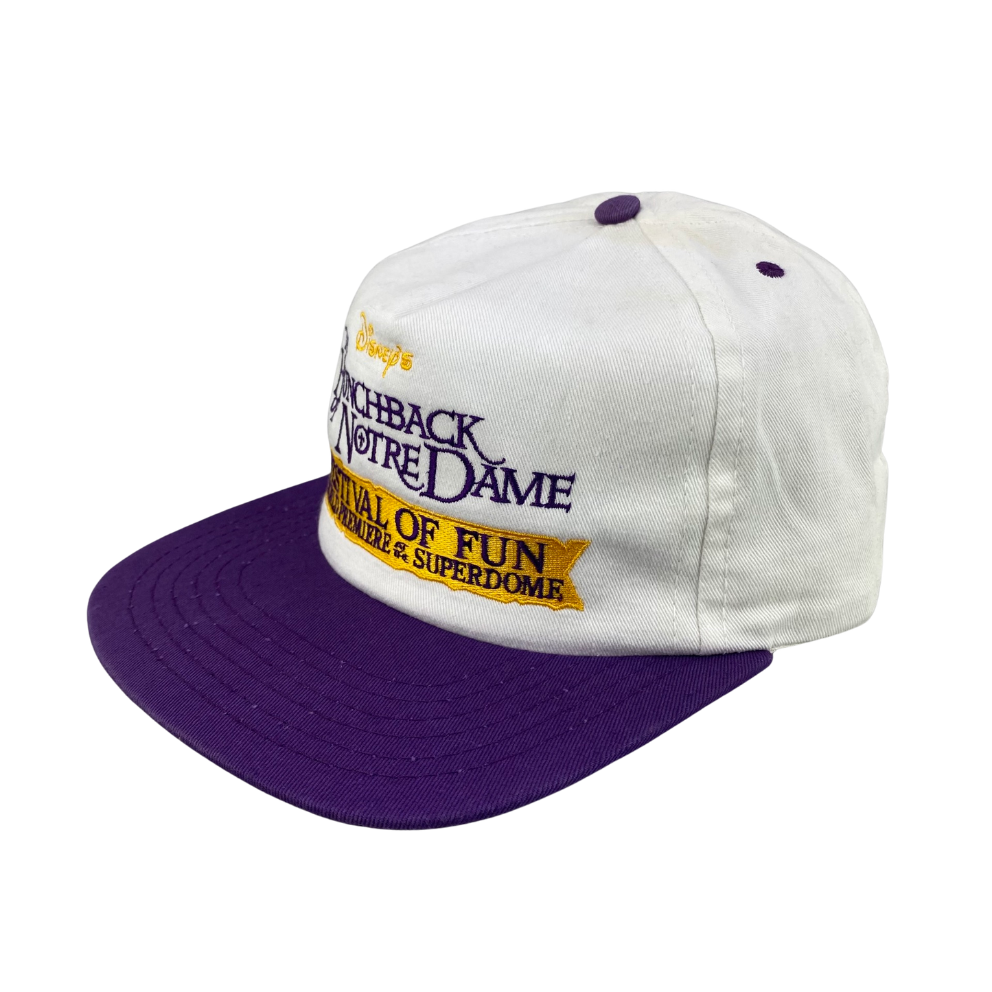 Vintage 90s The Hunchback of Notre Dame (1996) Disney Movie Promo Hat
