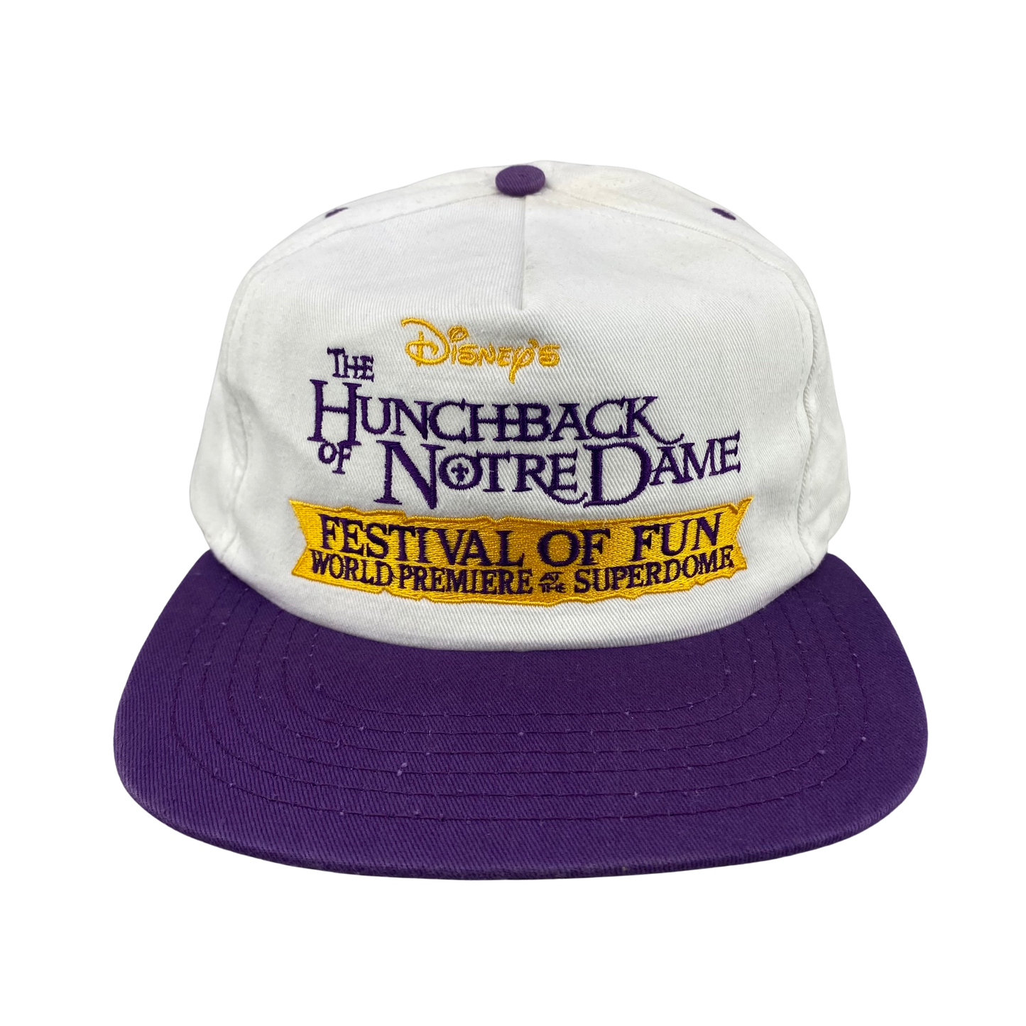 Vintage 90s The Hunchback of Notre Dame (1996) Disney Movie Promo Hat