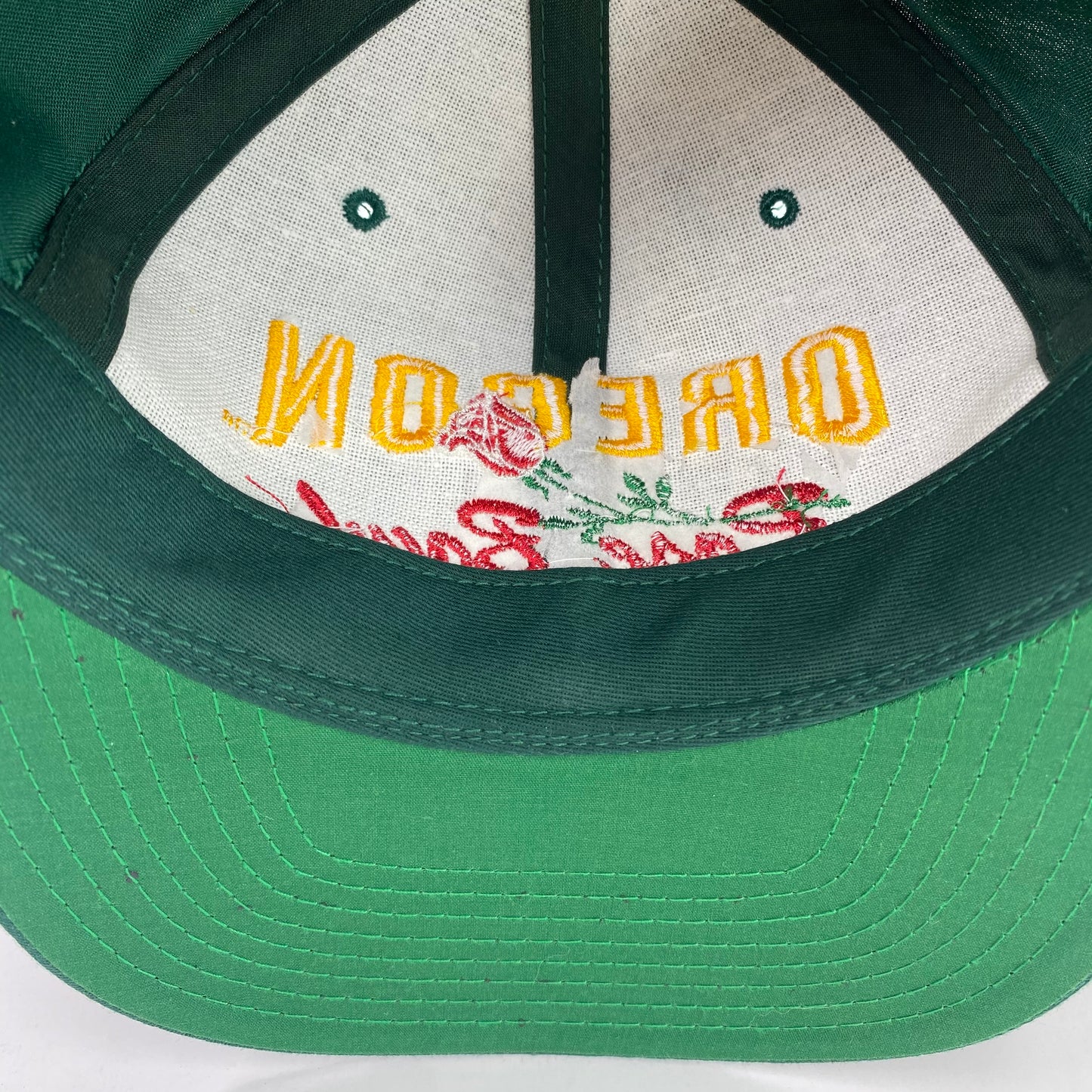 Vintage 90s 1995 Oregon Ducks Rose Bowl Game College Football Hat