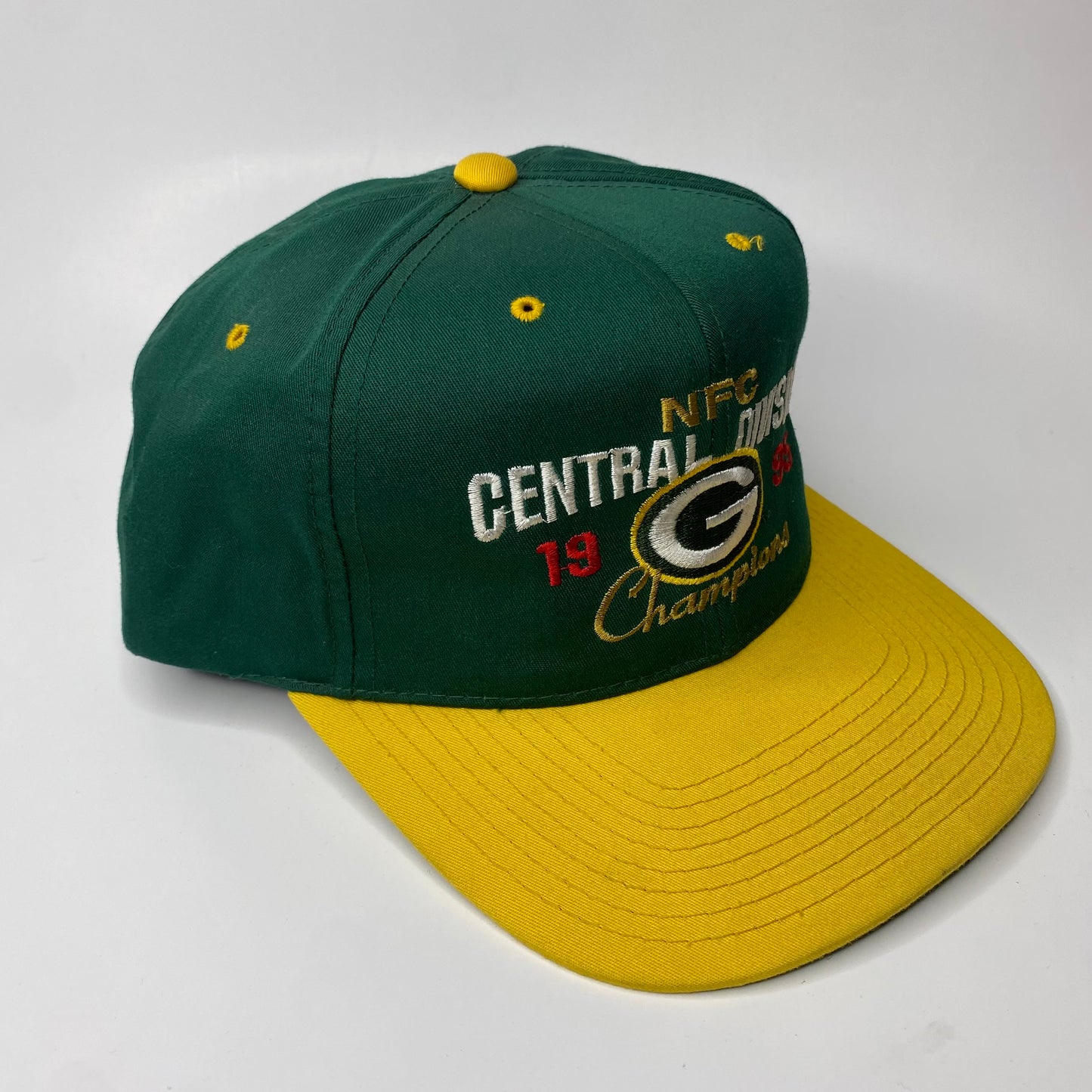 Vintage 1995 Green Bay Packers Central Division Champions Hat