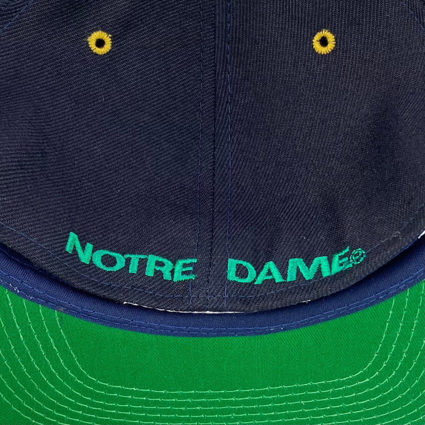 Vintage Notre Dame Fighting Irish College Hat - Size 6 7/8