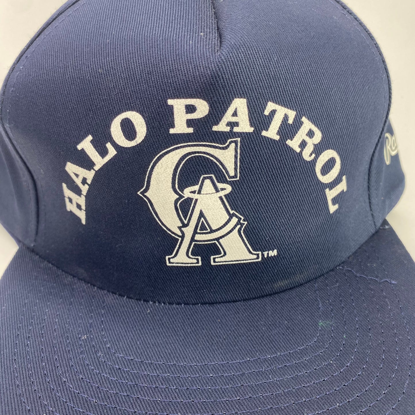 Vintage 90s California Angels Halo Patrol Hat