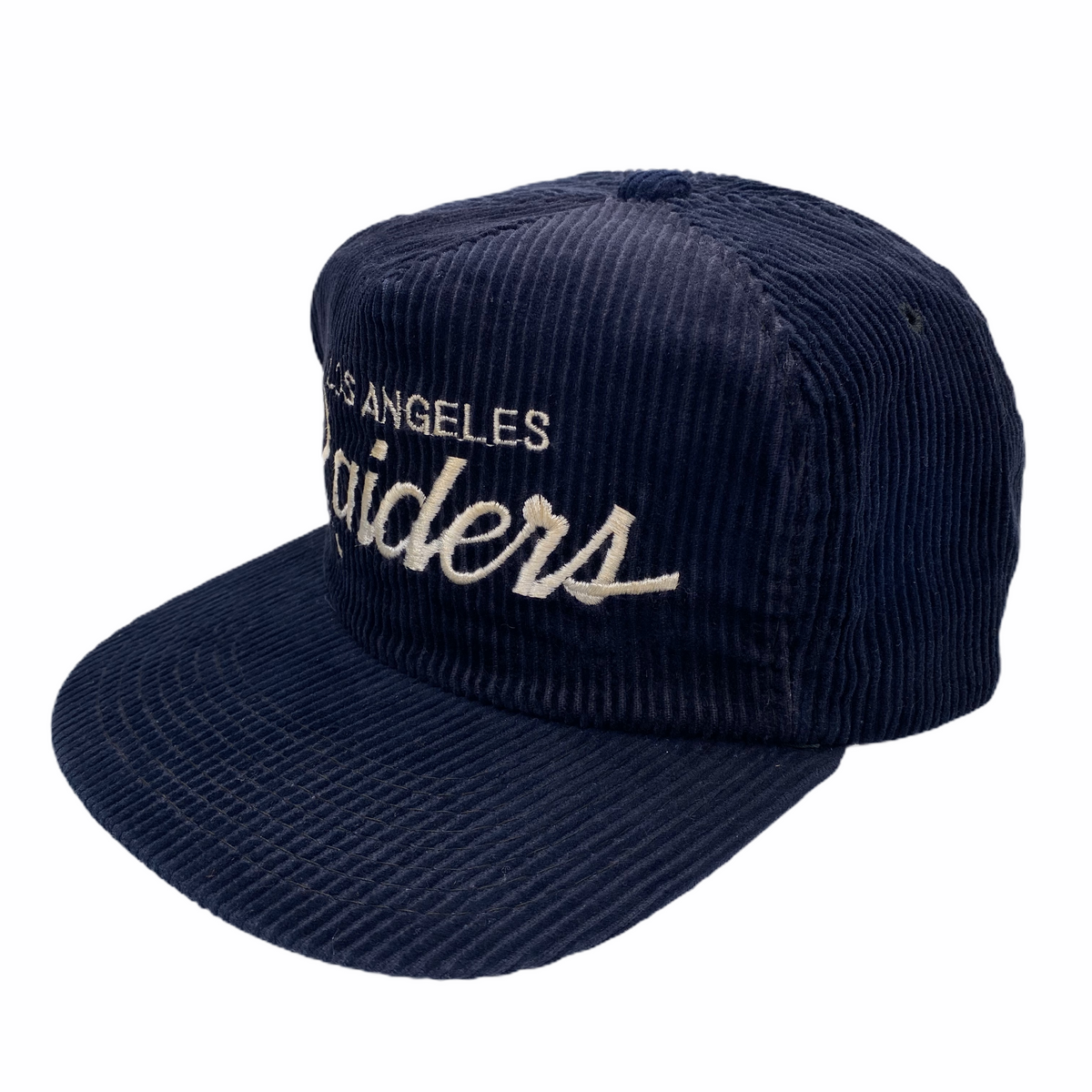 Los Angeles Raiders Cord Script Zipback – Vintage Strains