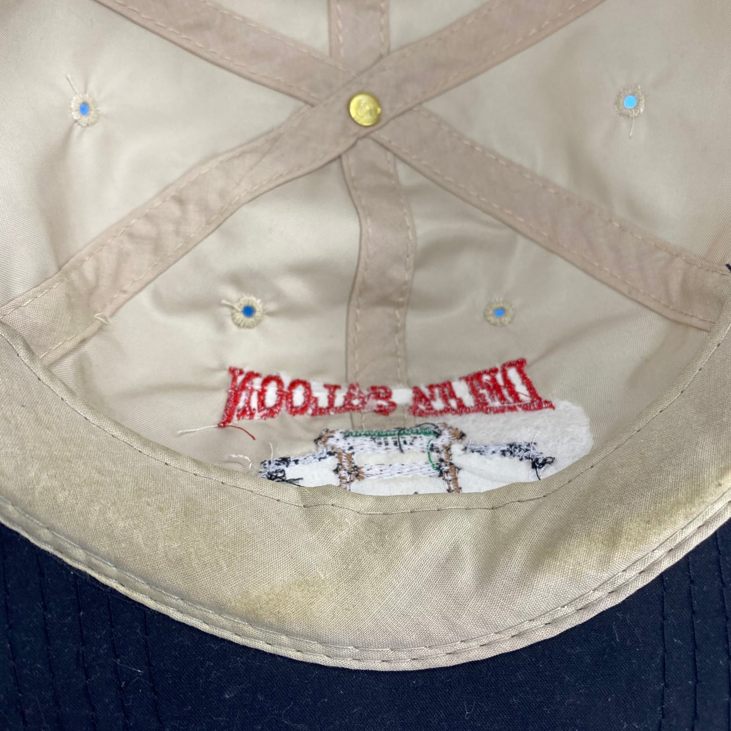 Vintage Delta Saloon Virginia City Dad Hat