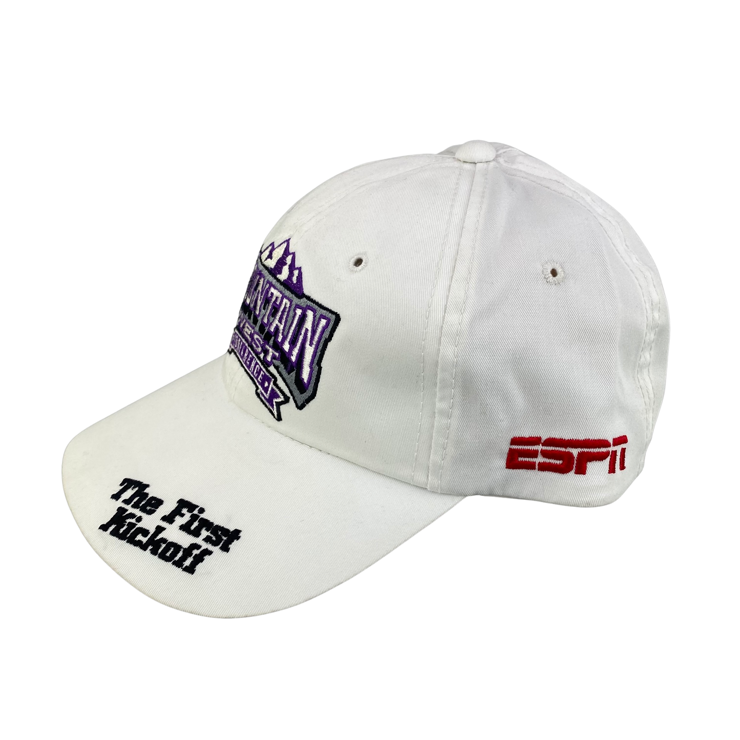 Vintage 90s CSU Rams vs BYU Cougars Mountain West ESPN2 Hat