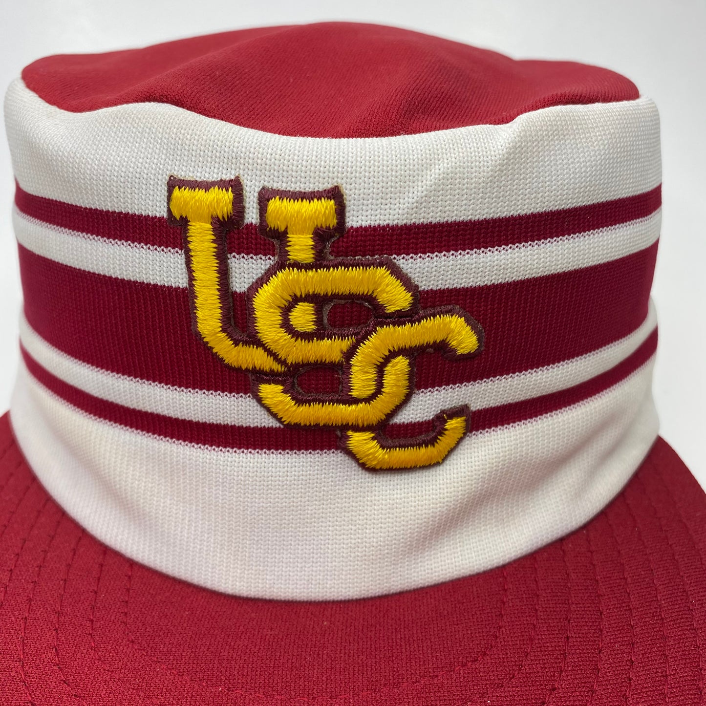 Vintage 80s USC Trojans Pillbox Hat
