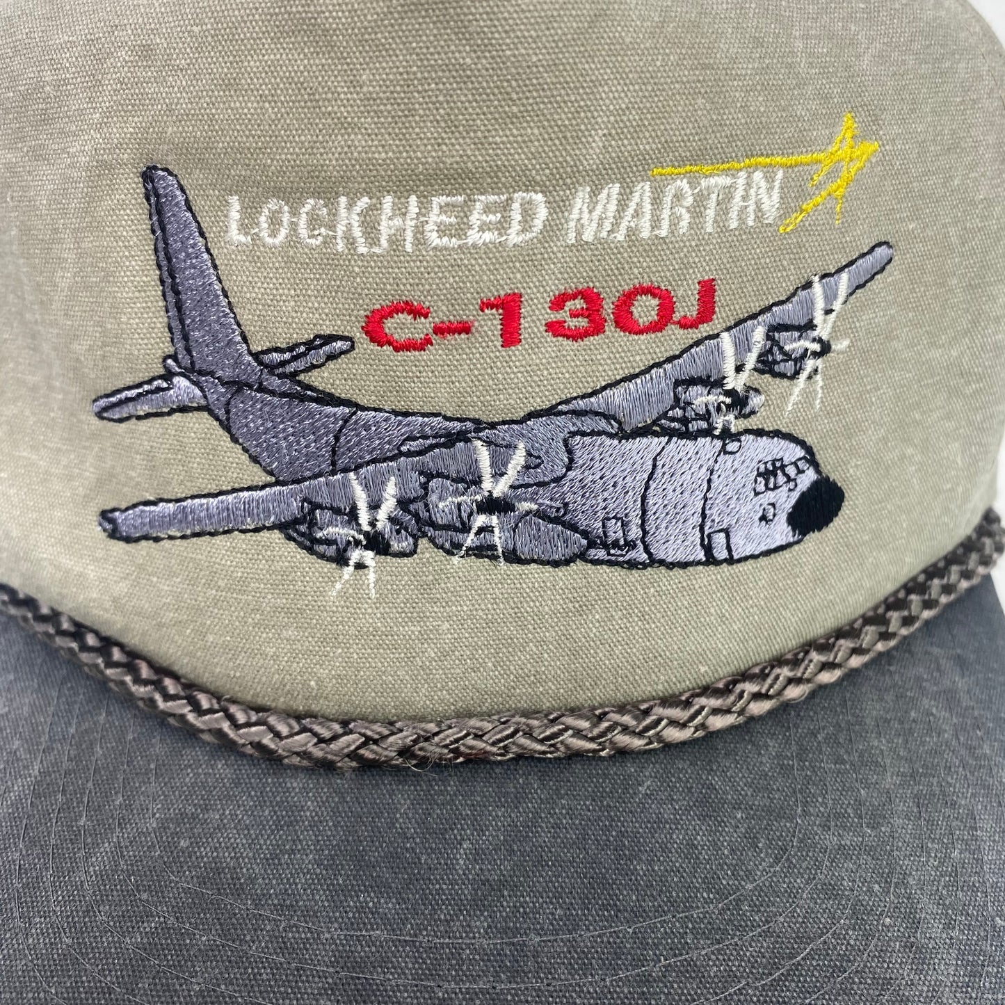 Vintage 90s Lockheed Martin Flight Test Team C-130J Hat