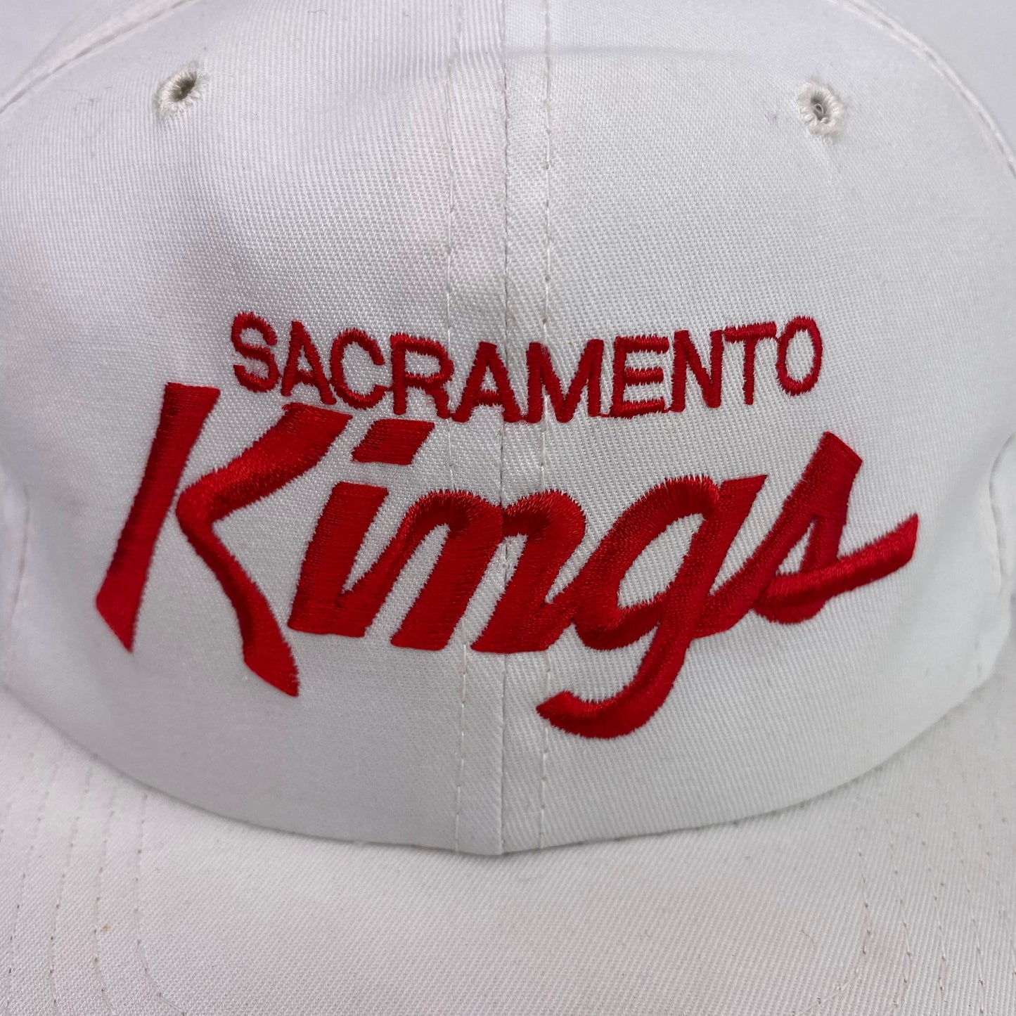 Vintage 90s Sacramento Kings Sports Specialties Script Hat