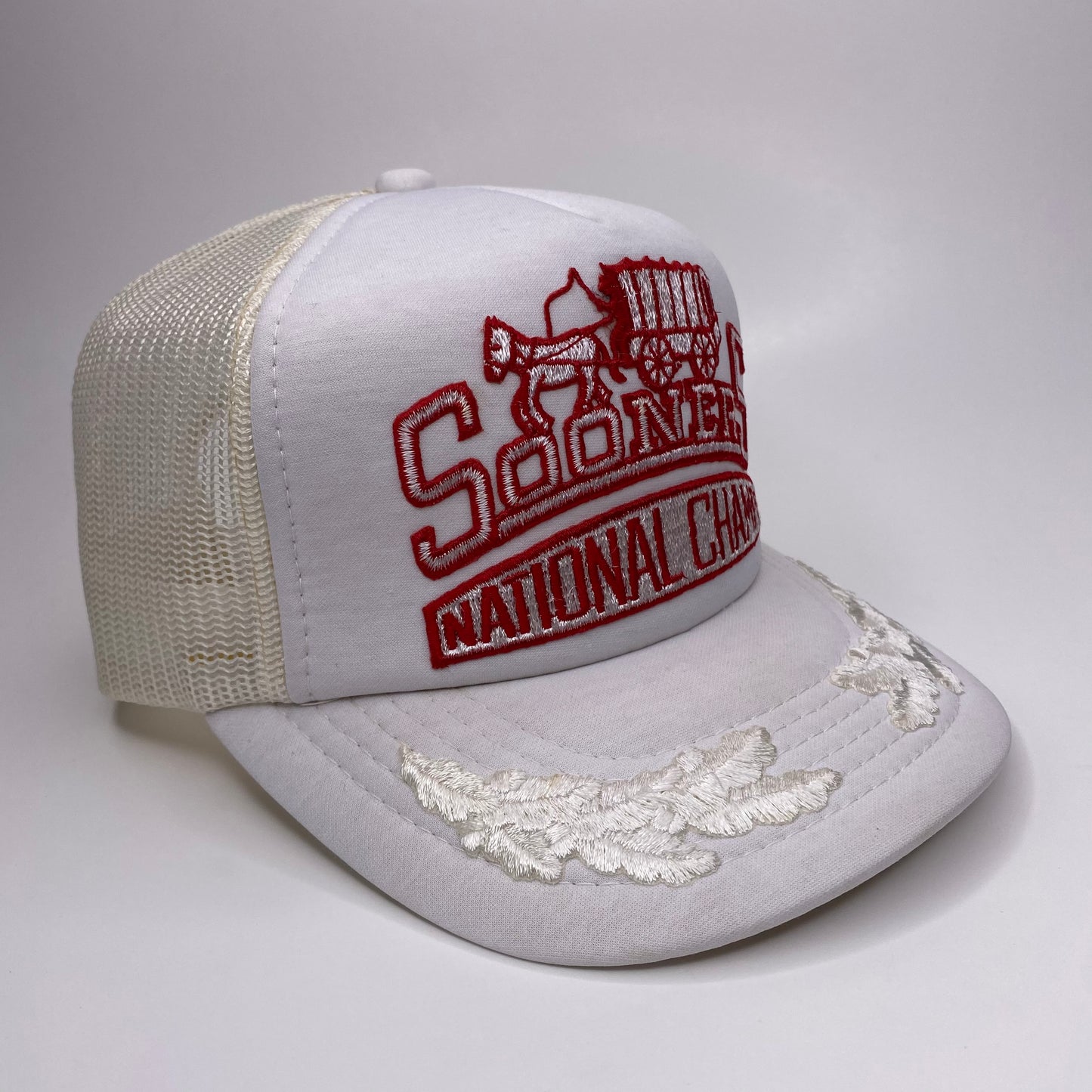 Vintage 80s Oklahoma Sooners Football National Champions Hat