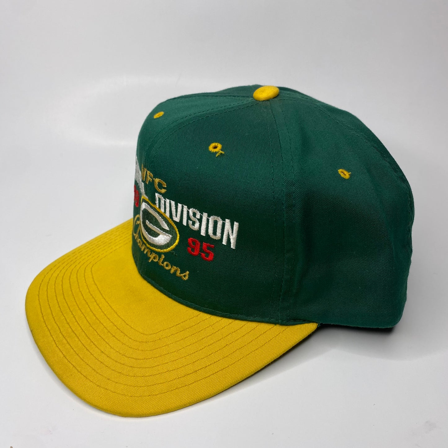 Vintage 1995 Green Bay Packers Central Division Champions Hat