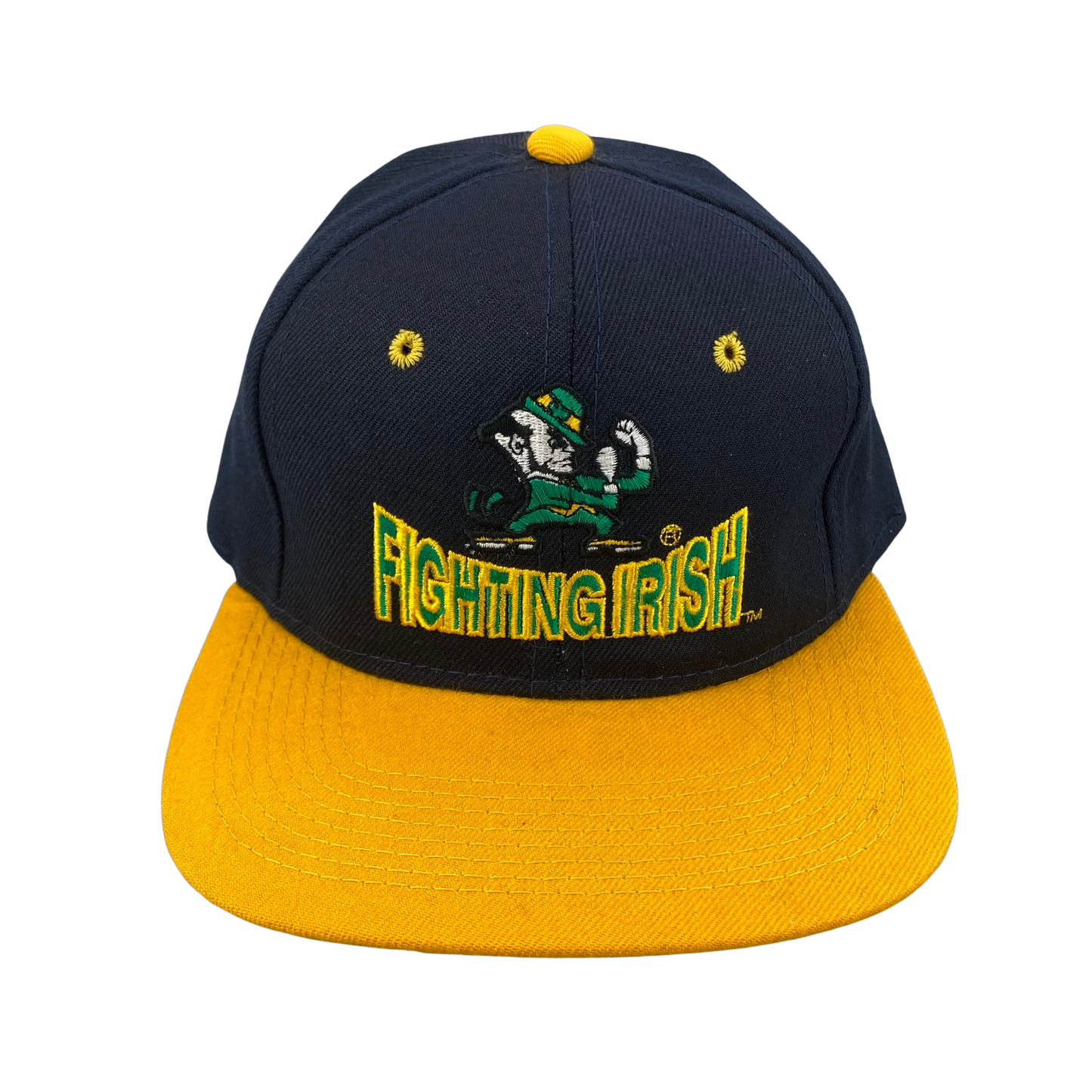 Vintage Notre Dame Fighting Irish College Hat - Size 6 7/8