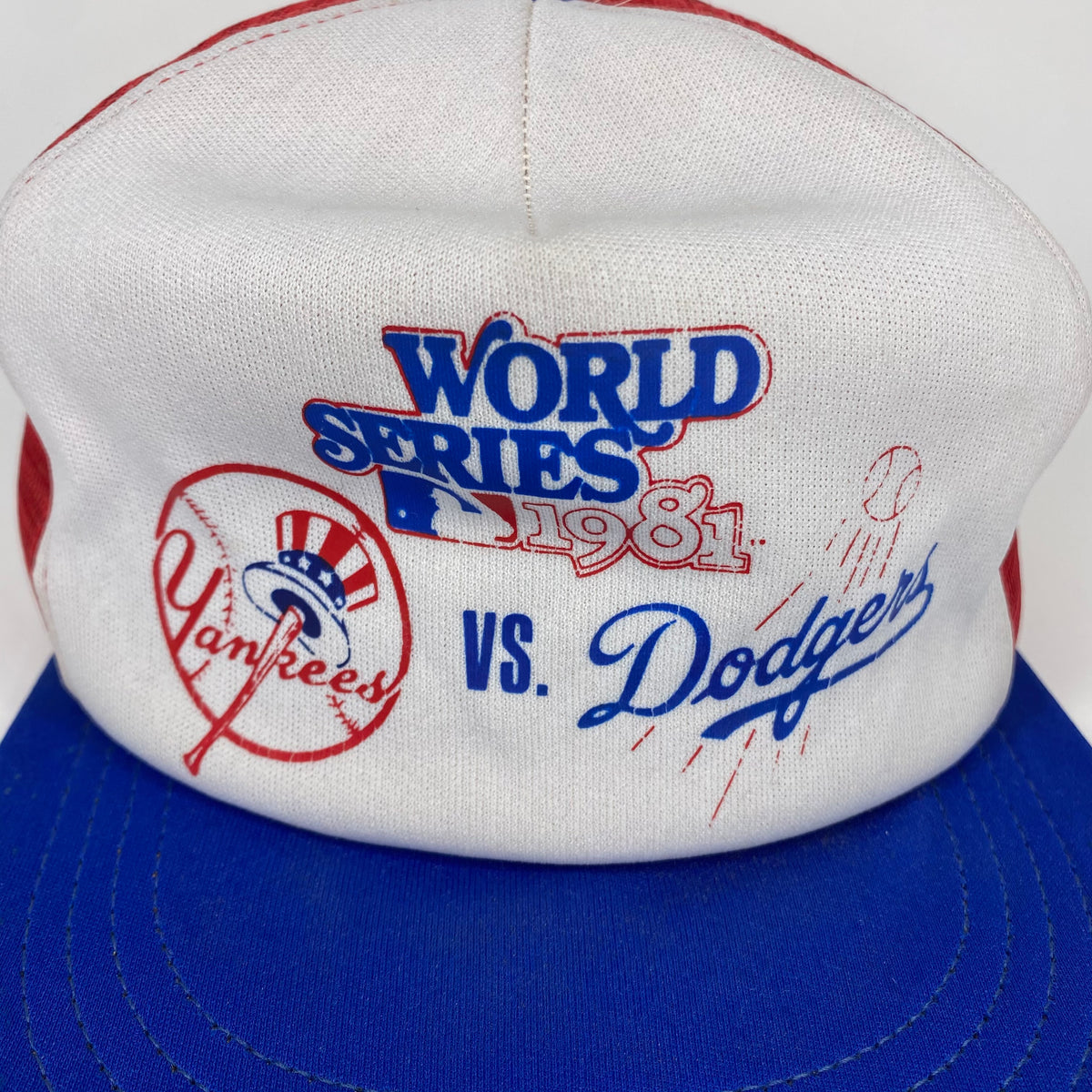 Vintage 80s LA Dodgers vs New York Yankees World Series Hat – Zeus & Miles