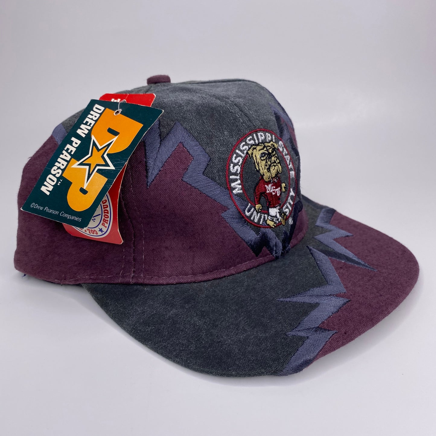 Vintage 90s Mississippi St Bulldogs Drew Pearson Hat